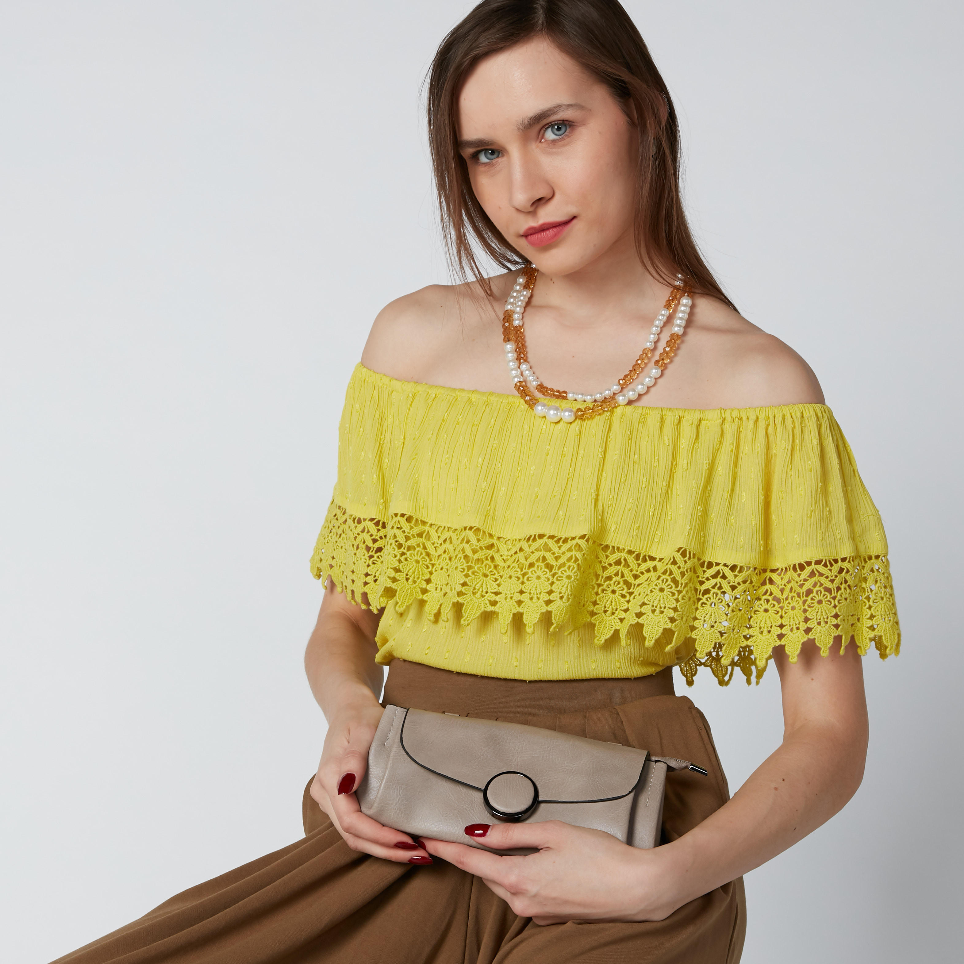 Textured Wallet with Flap and Detachable Strap-women-bagsandwallets-wallets-image-2