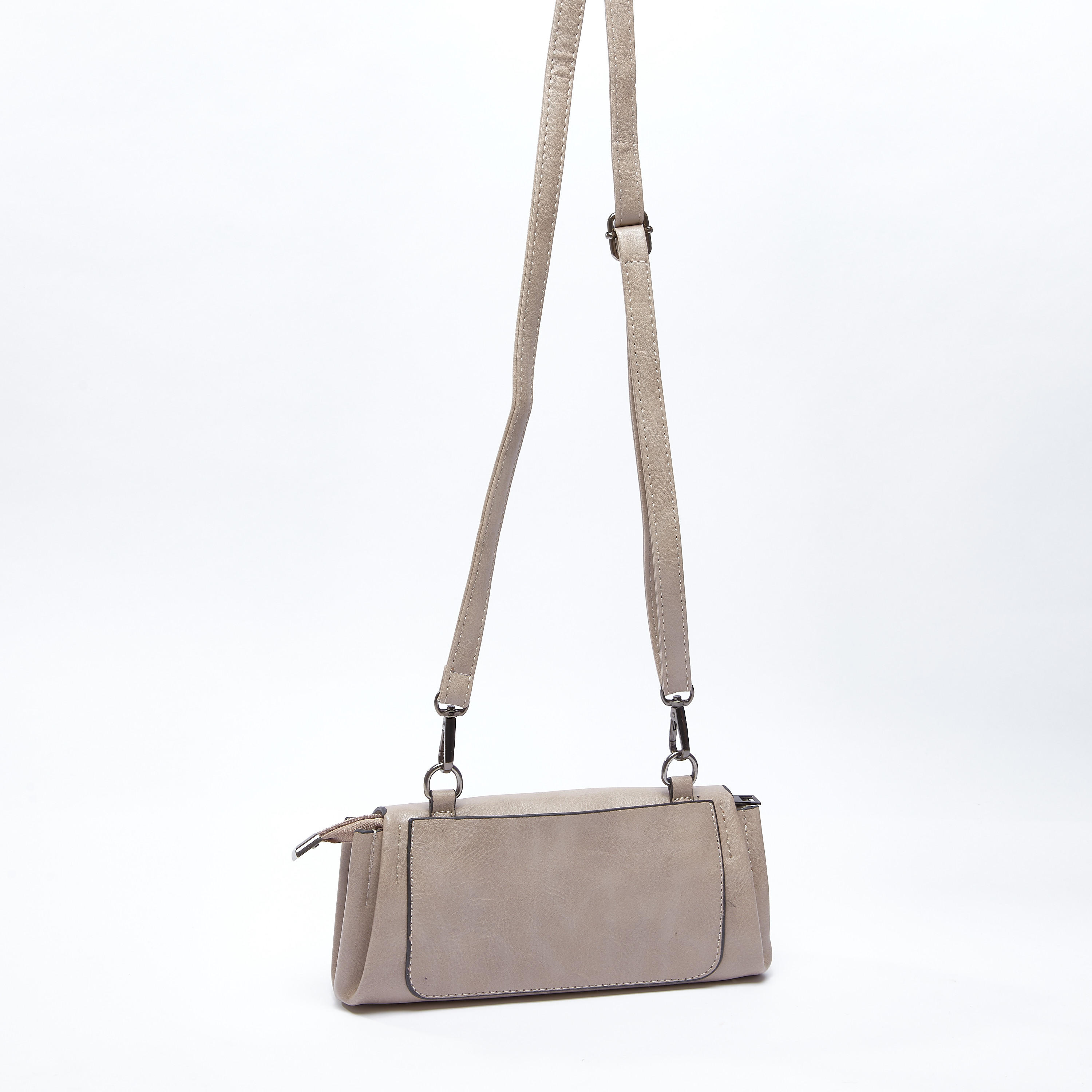 Textured Wallet with Flap and Detachable Strap-women-bagsandwallets-wallets-image-3