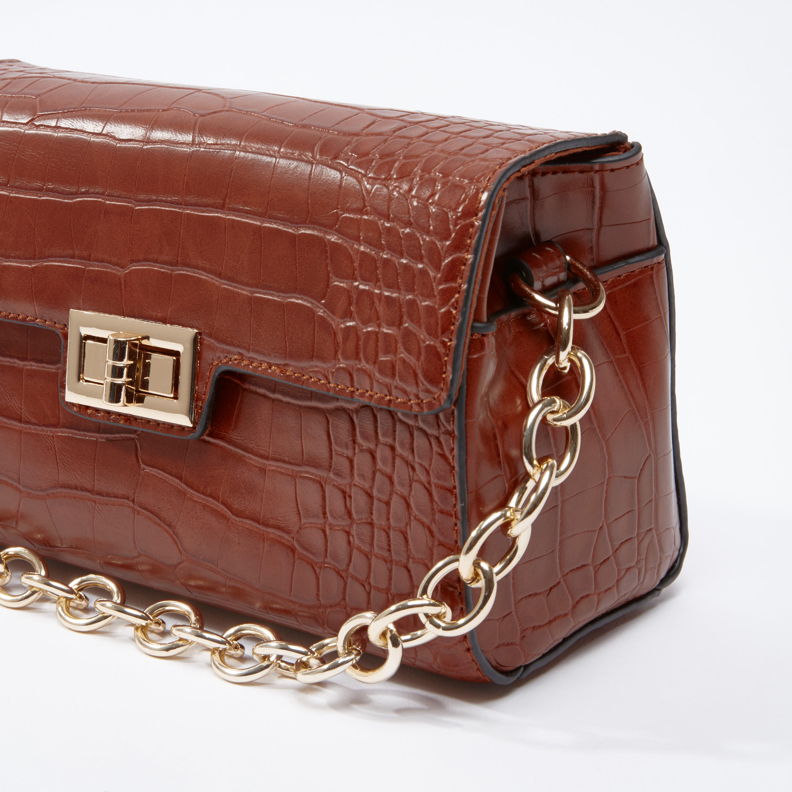 حقيبة ساتشيل بارزة الملمس بقفل إغلاق دوّار وحمّالة قابلة للتعديل-women-bagsandwallets-handbags-image-4