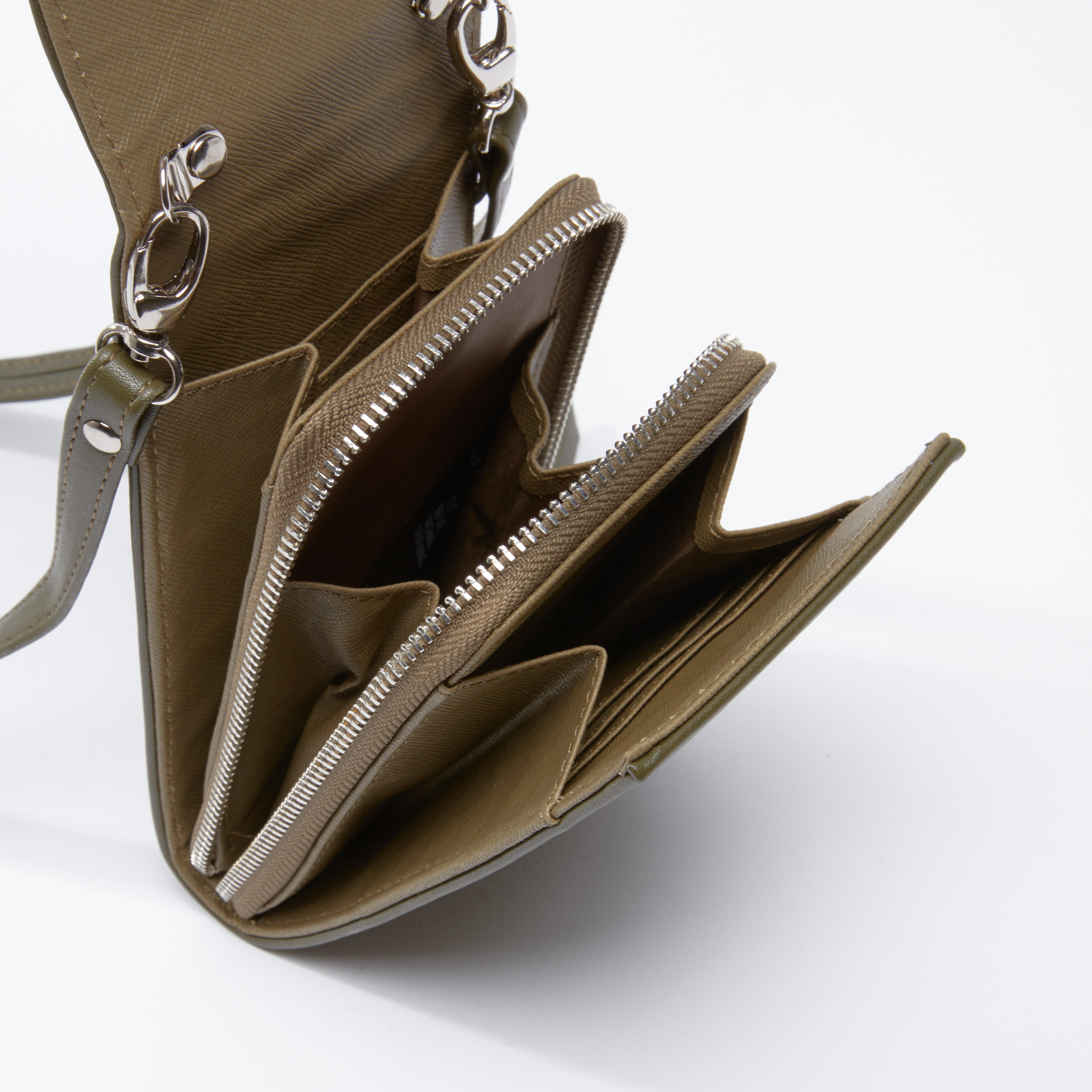 Plain Multi-Compartment Satchel Bag-women-bagsandwallets-handbags-image-4