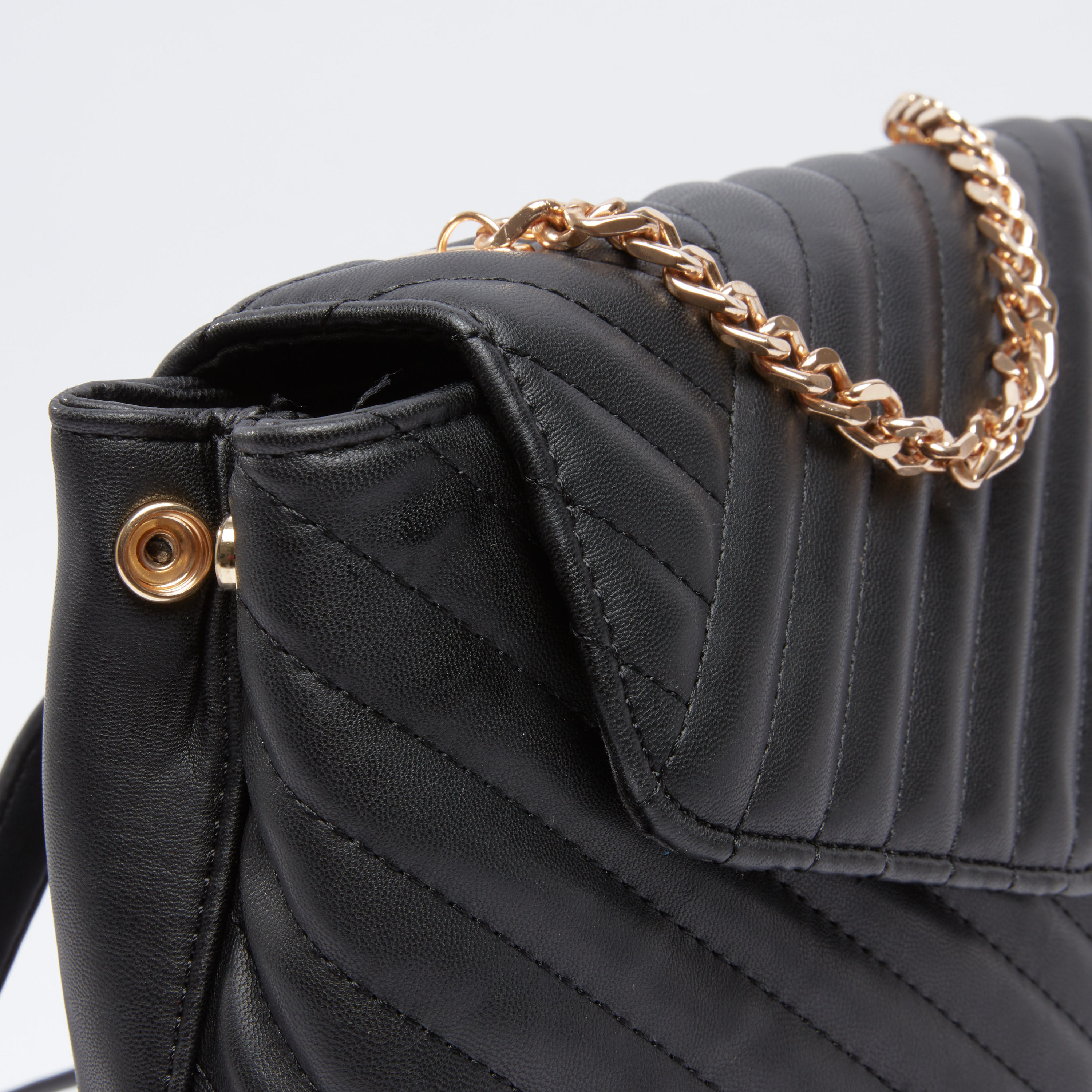 Textured Backpack with Metallic Chain and Adjustable Straps-women-bagsandwallets-handbags-image-3