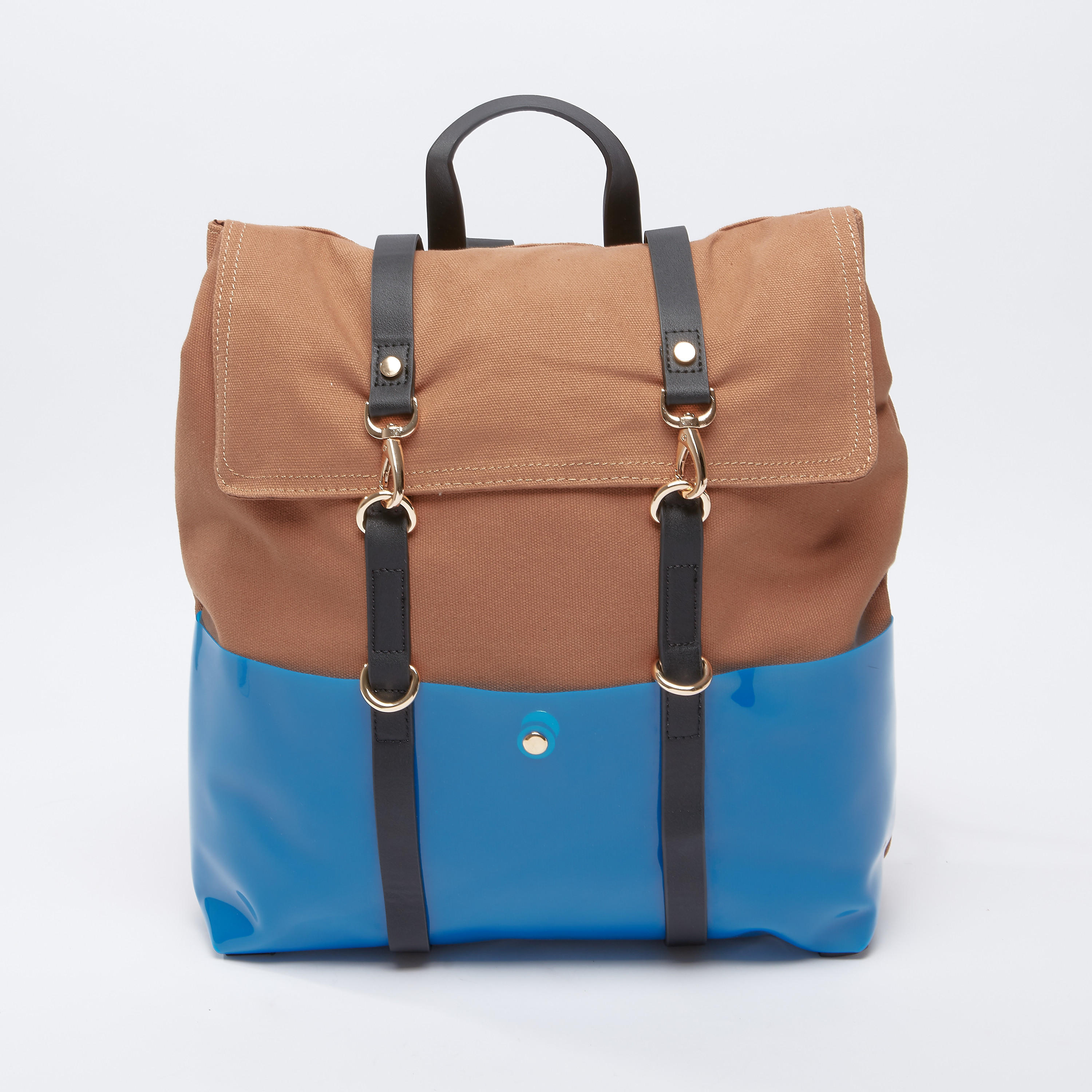 حقيبة ظهر متعددة الأقسام بمقبض علوي وطيّة-women-bagsandwallets-handbags-image-1