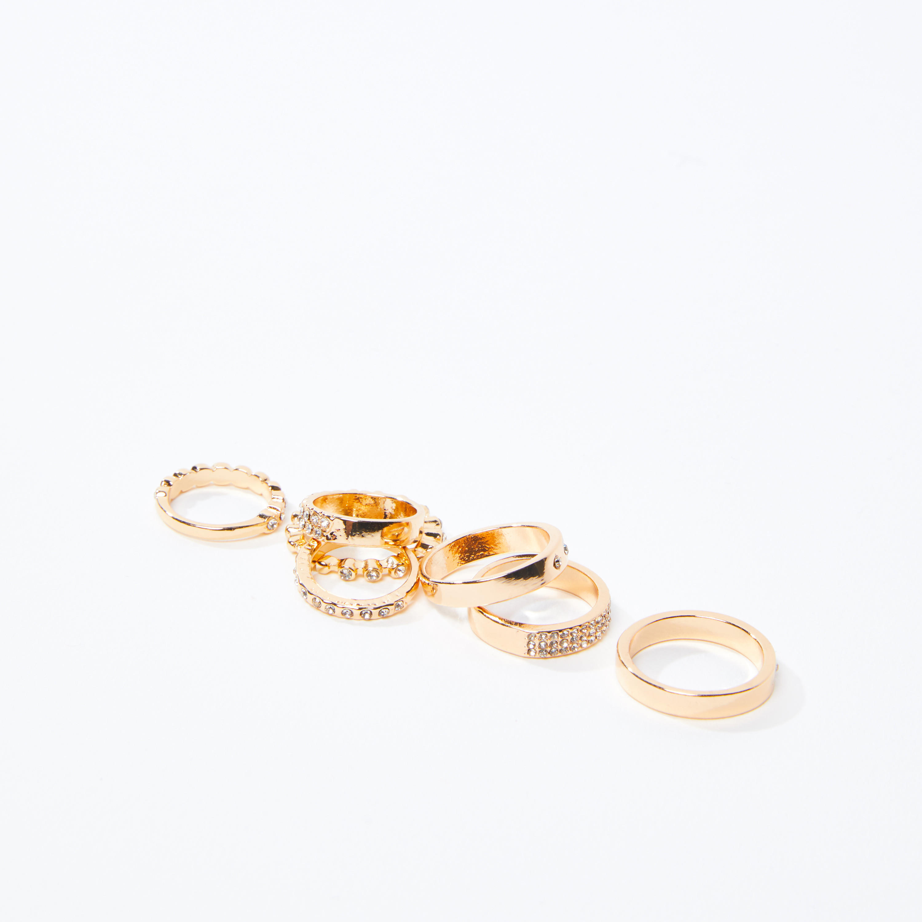 طقم خواتم مرصَع 7 قطع-women-watchesandjewellery-jewellery-rings-image-2