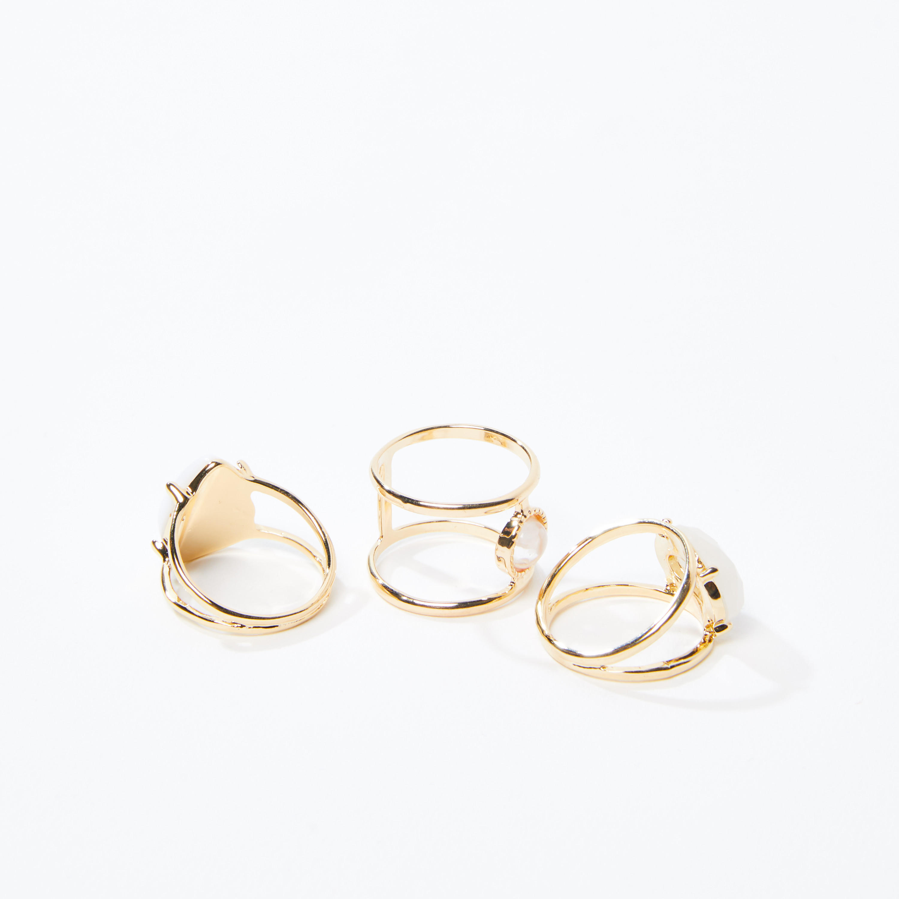 طقم خواتم مزيّنة 3 قطع-women-watchesandjewellery-jewellery-rings-image-3