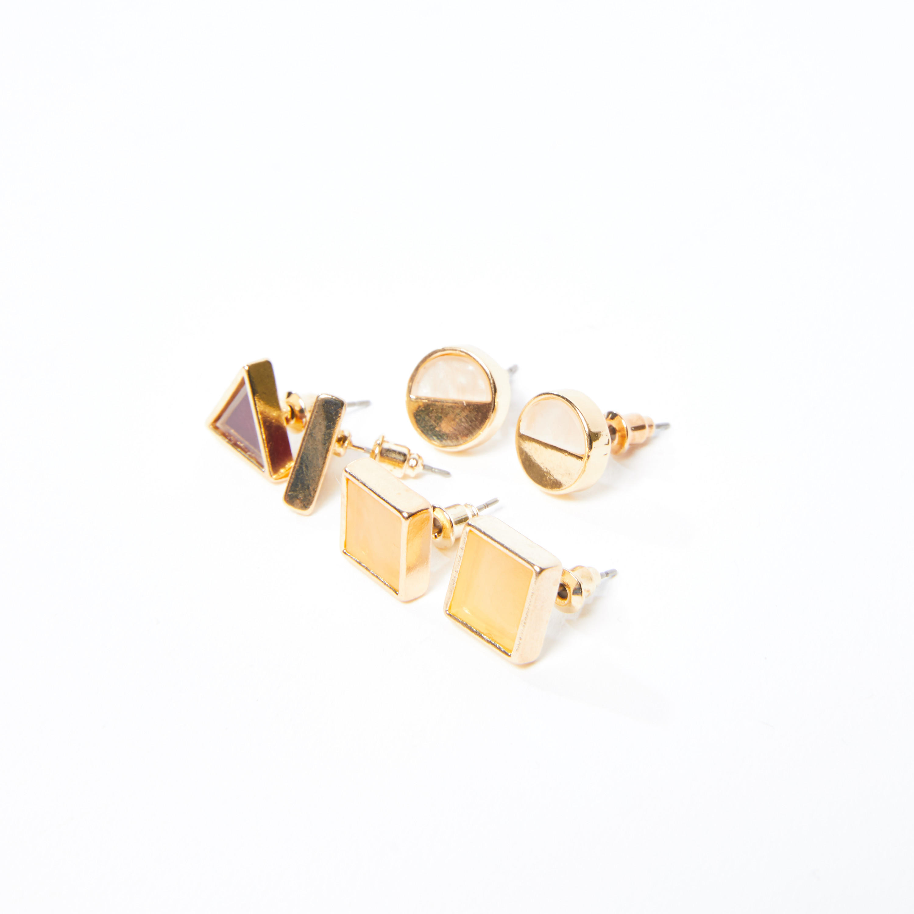 Embellished Stud Earrings - Set of 3-women-watchesandjewellery-jewellery-earrings-image-3