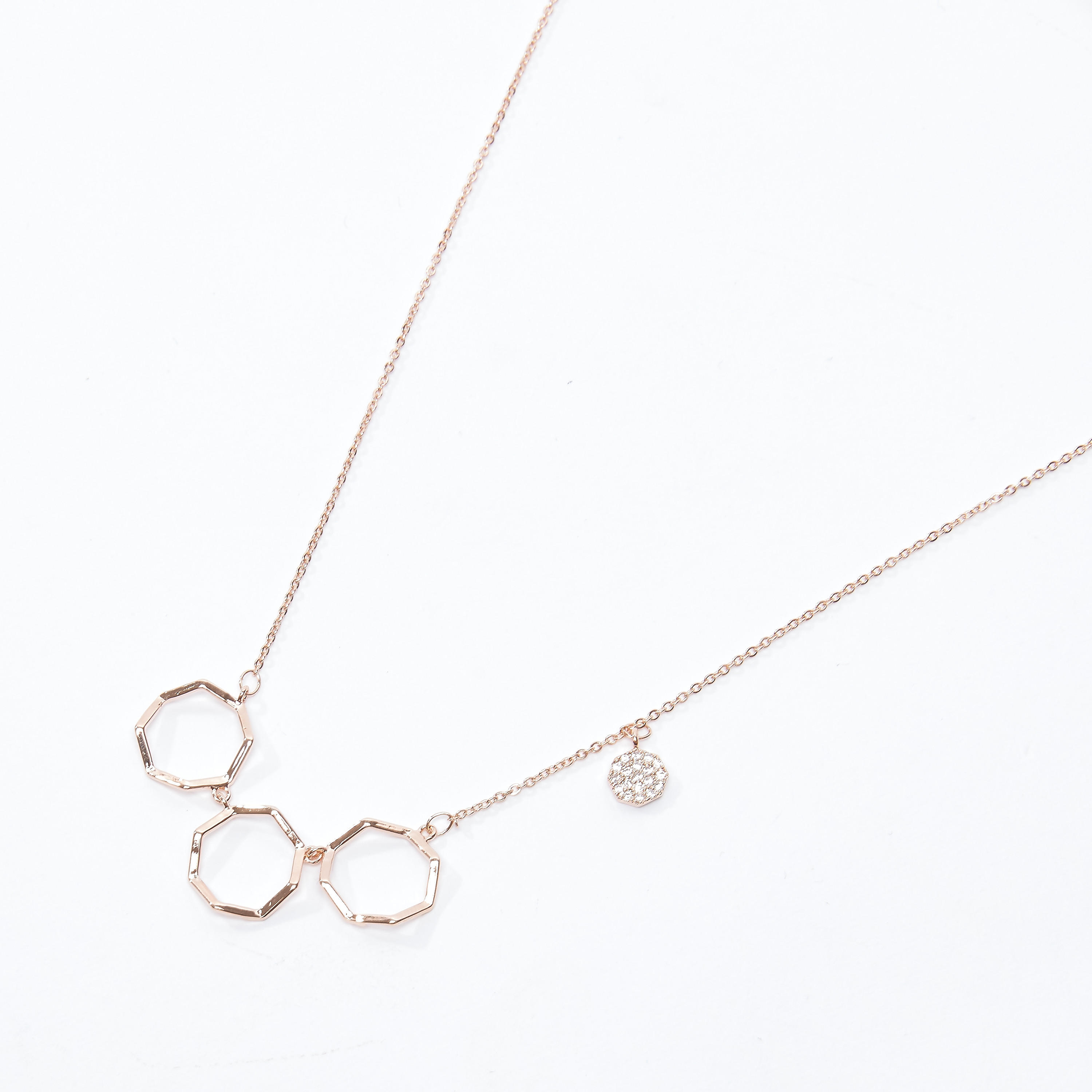 Metallic Necklace with Studded Charm and Lobster Clasp-women-watchesandjewellery-jewellery-necklacesandpendants-image-1