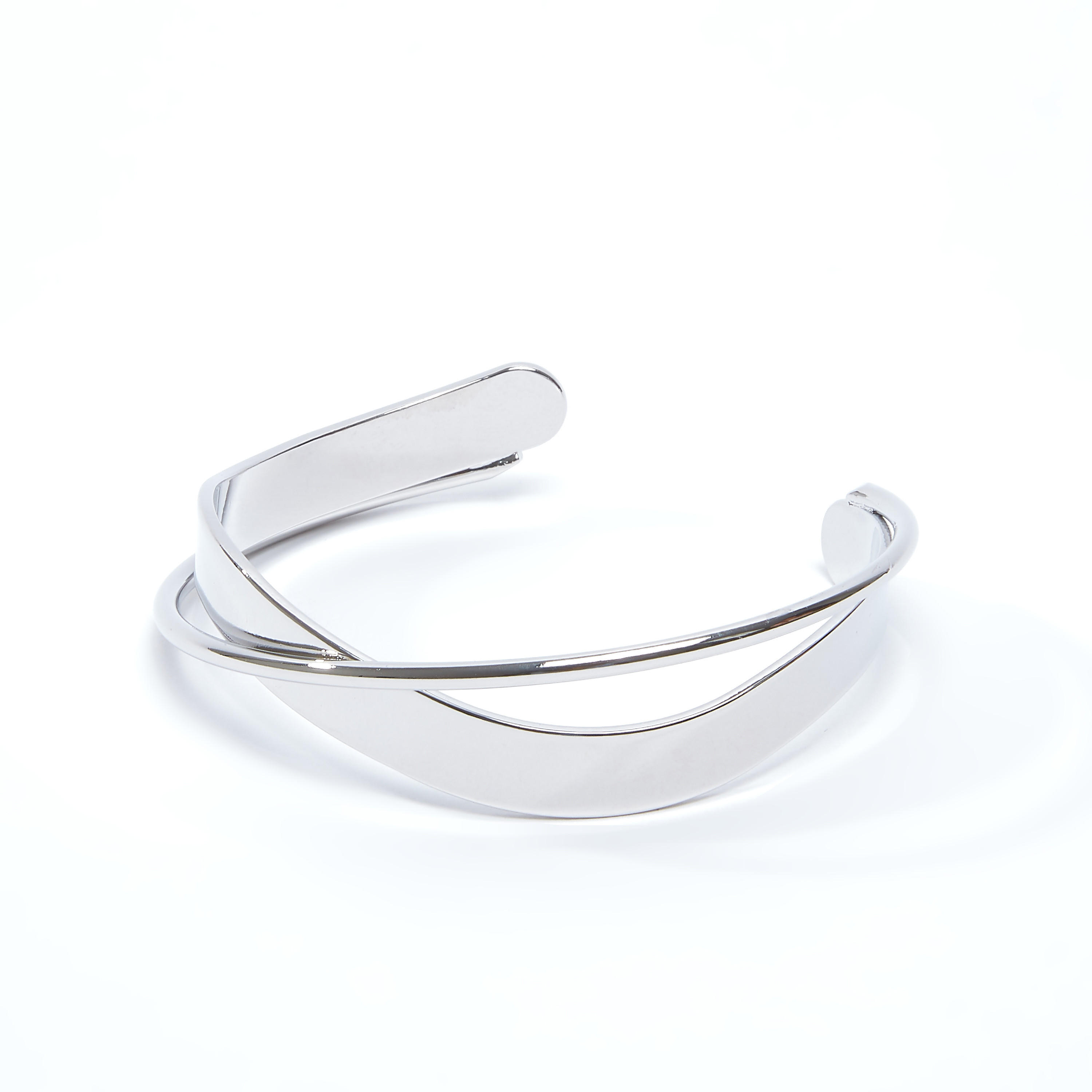 سوار ميتاليك بنهاية مفتوحة-women-watchesandjewellery-jewellery-banglesandbracelets-image-3