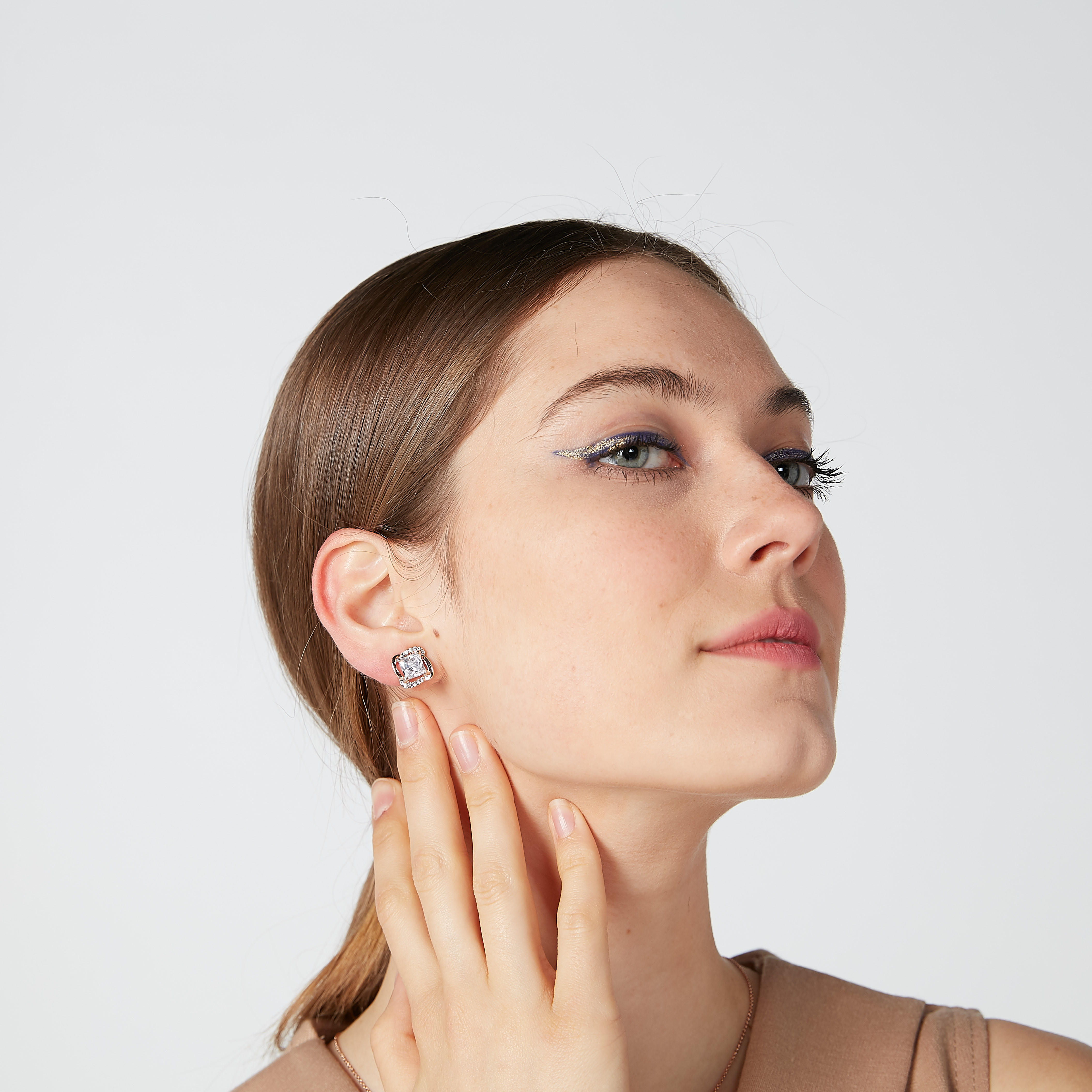 أقراط مرصّعة بقفل-women-watchesandjewellery-jewellery-earrings-image-2