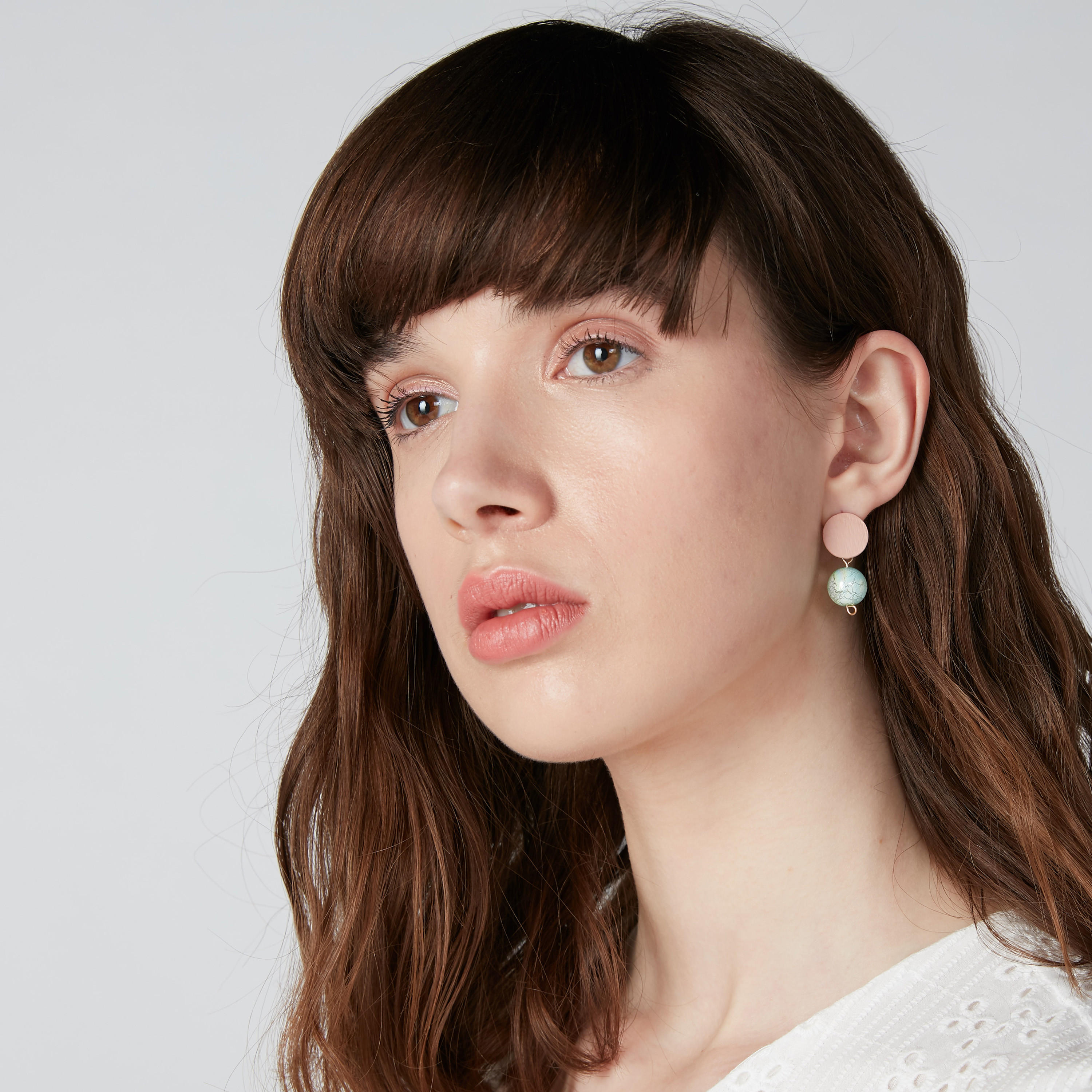 أقراط بتفاصيل لؤلؤ ومكبس إغلاق-women-watchesandjewellery-jewellery-earrings-image-2