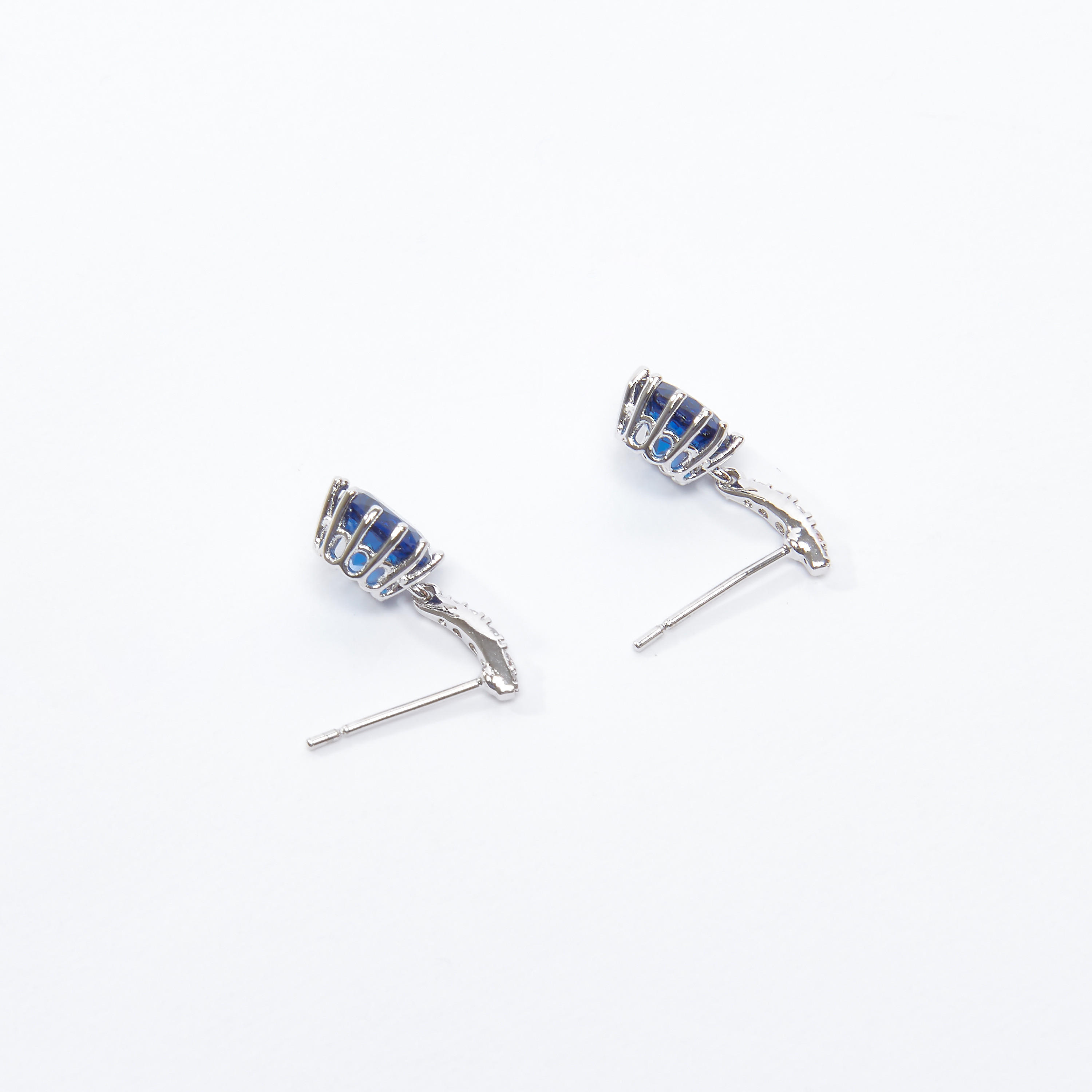 Studded Dangling Earrings with Pushback Closure-women-watchesandjewellery-jewellery-earrings-image-3