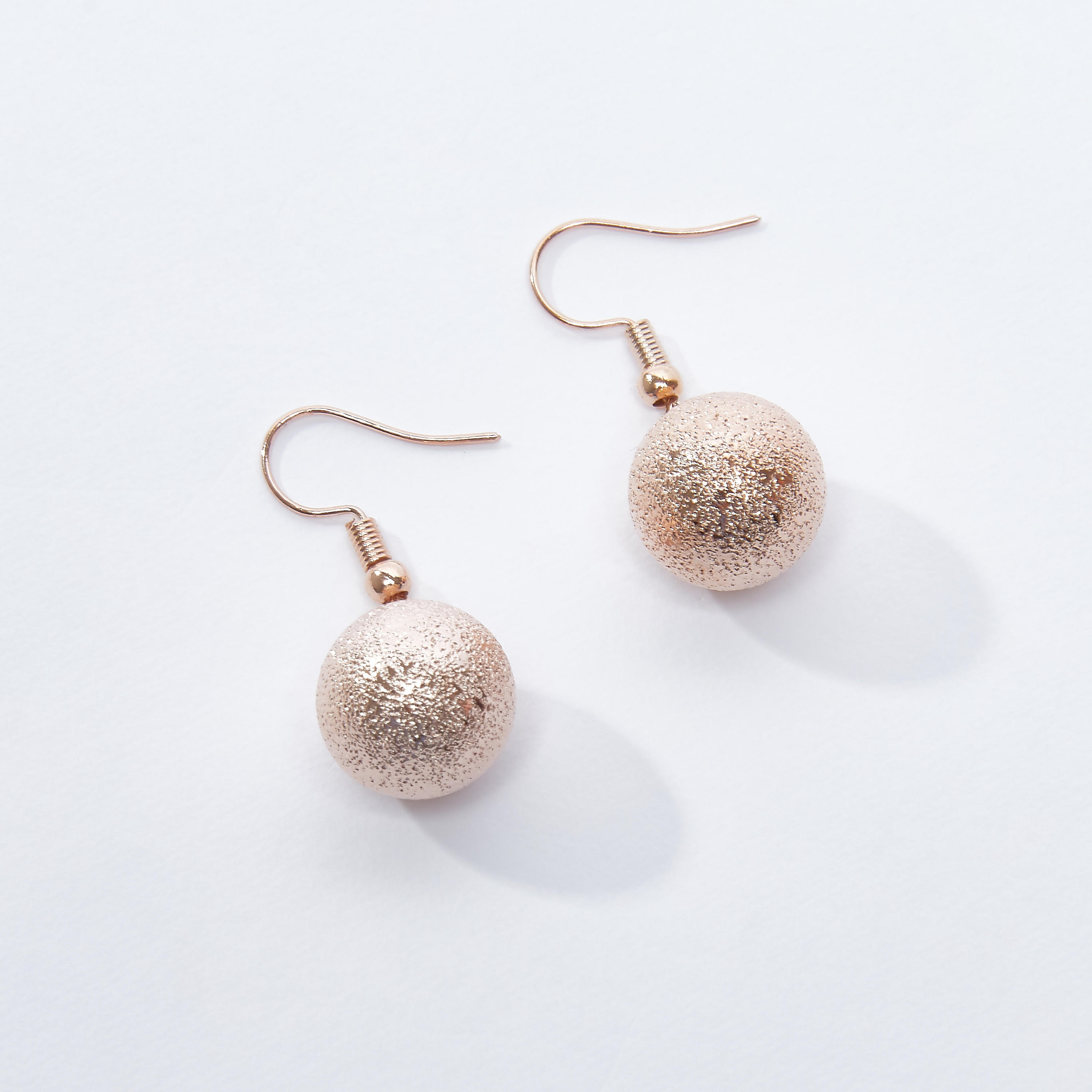 Metallic Dangling Earrings with Fish Hook-women-watchesandjewellery-jewellery-earrings-image-1