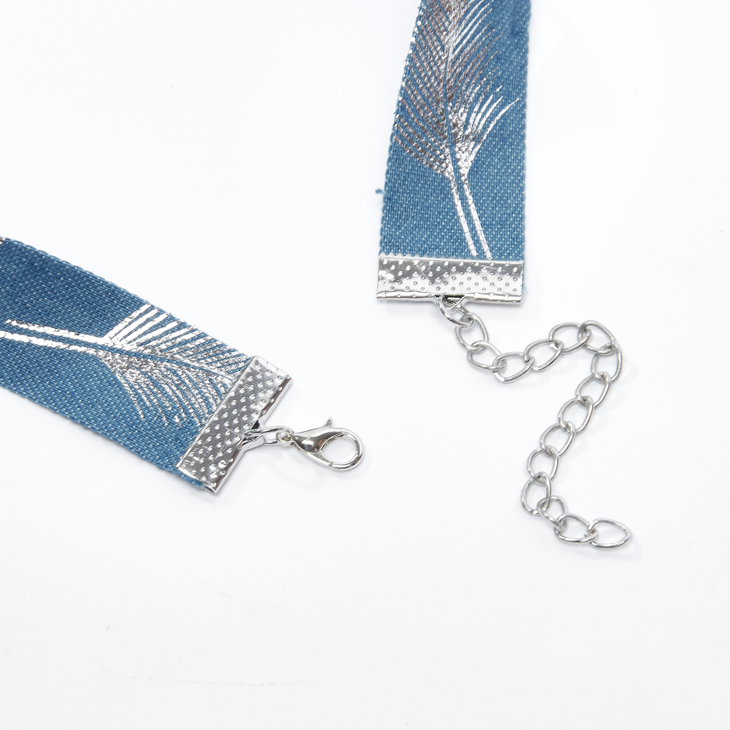 Printed Choker Necklace with Lobster Clasp-women-watchesandjewellery-jewellery-necklacesandpendants-image-3