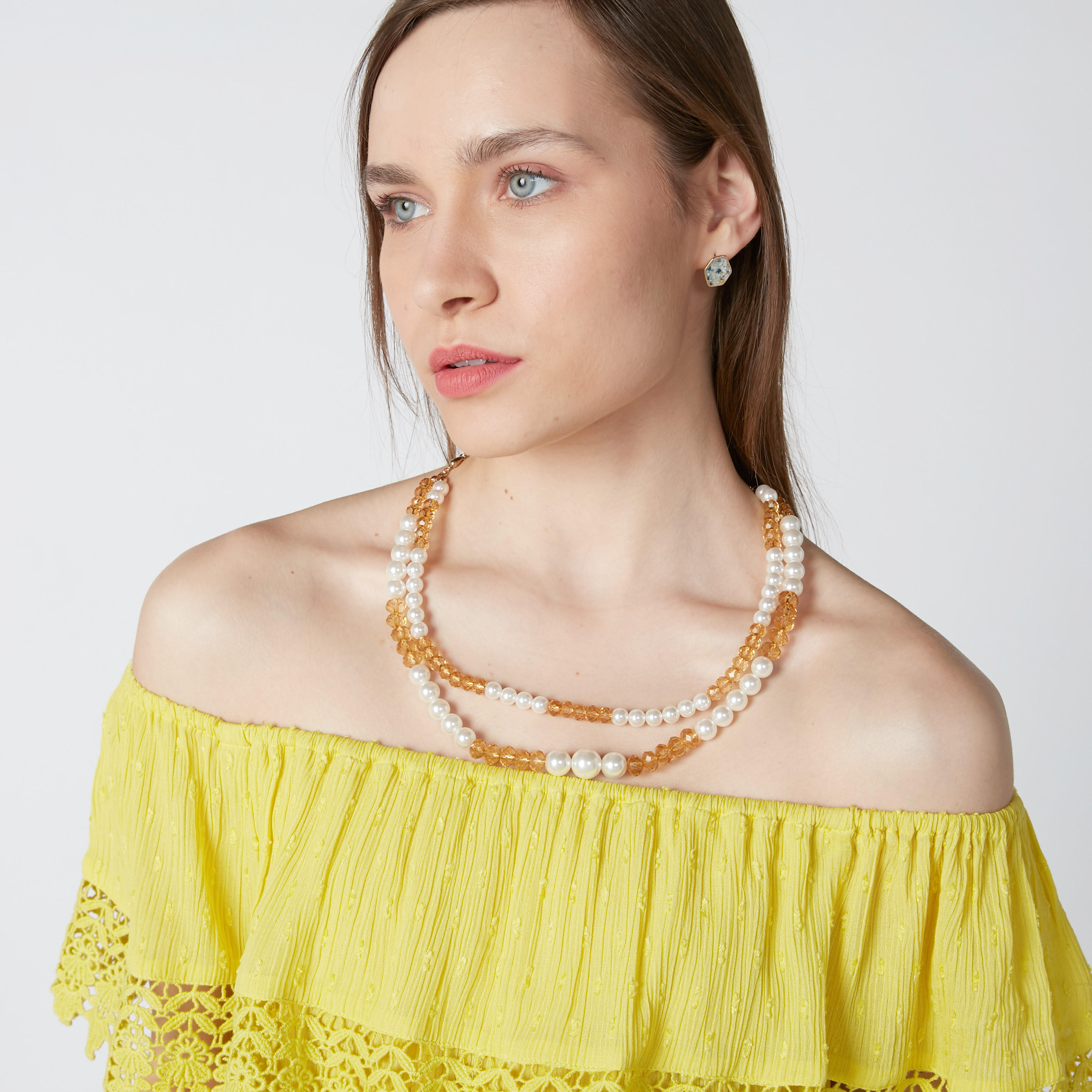 قلادة خرز بتفاصيل لؤلؤ ومشبك إغلاق-women-watchesandjewellery-jewellery-necklacesandpendants-image-2