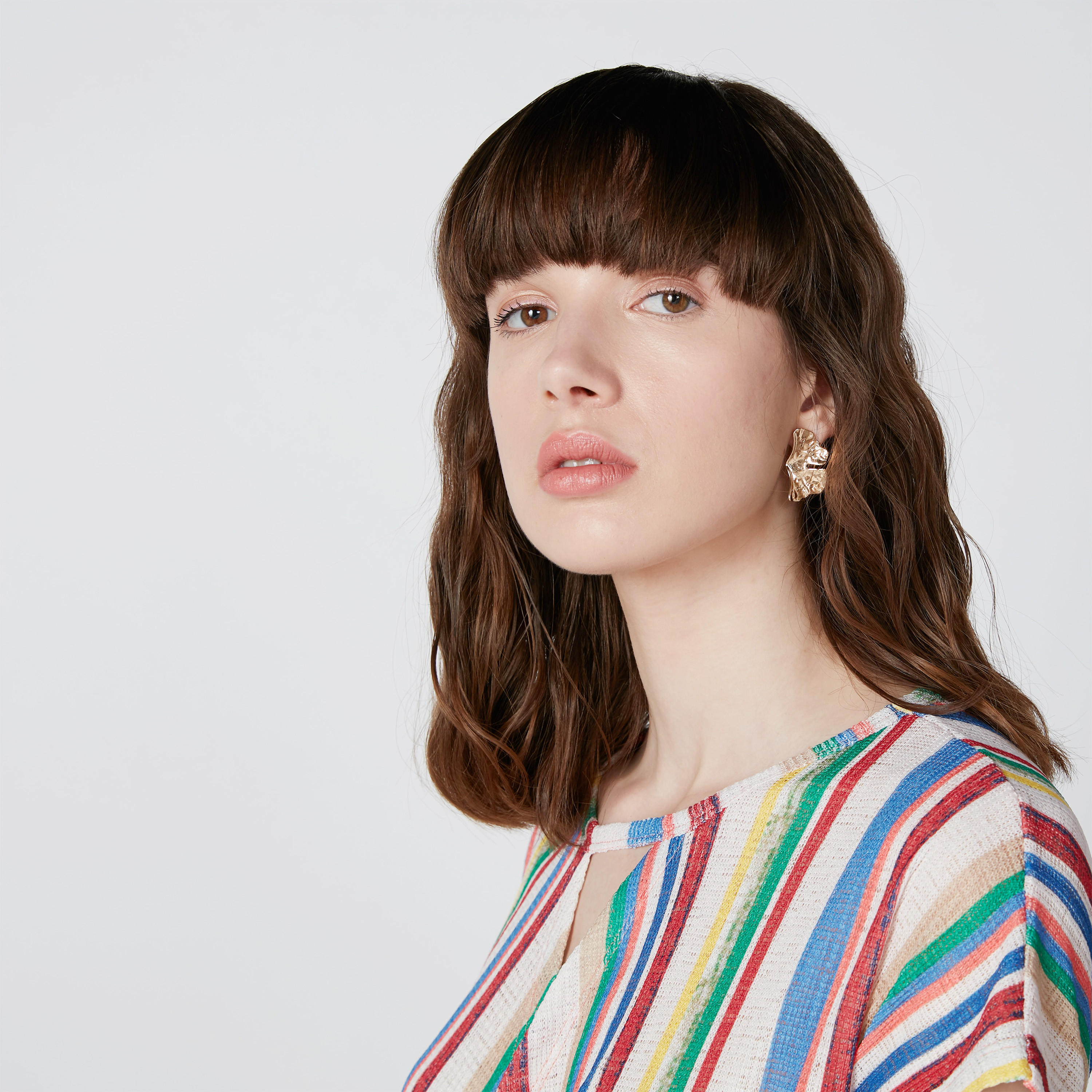 Metallic Earrings with Pushback Closure-women-watchesandjewellery-jewellery-earrings-image-2