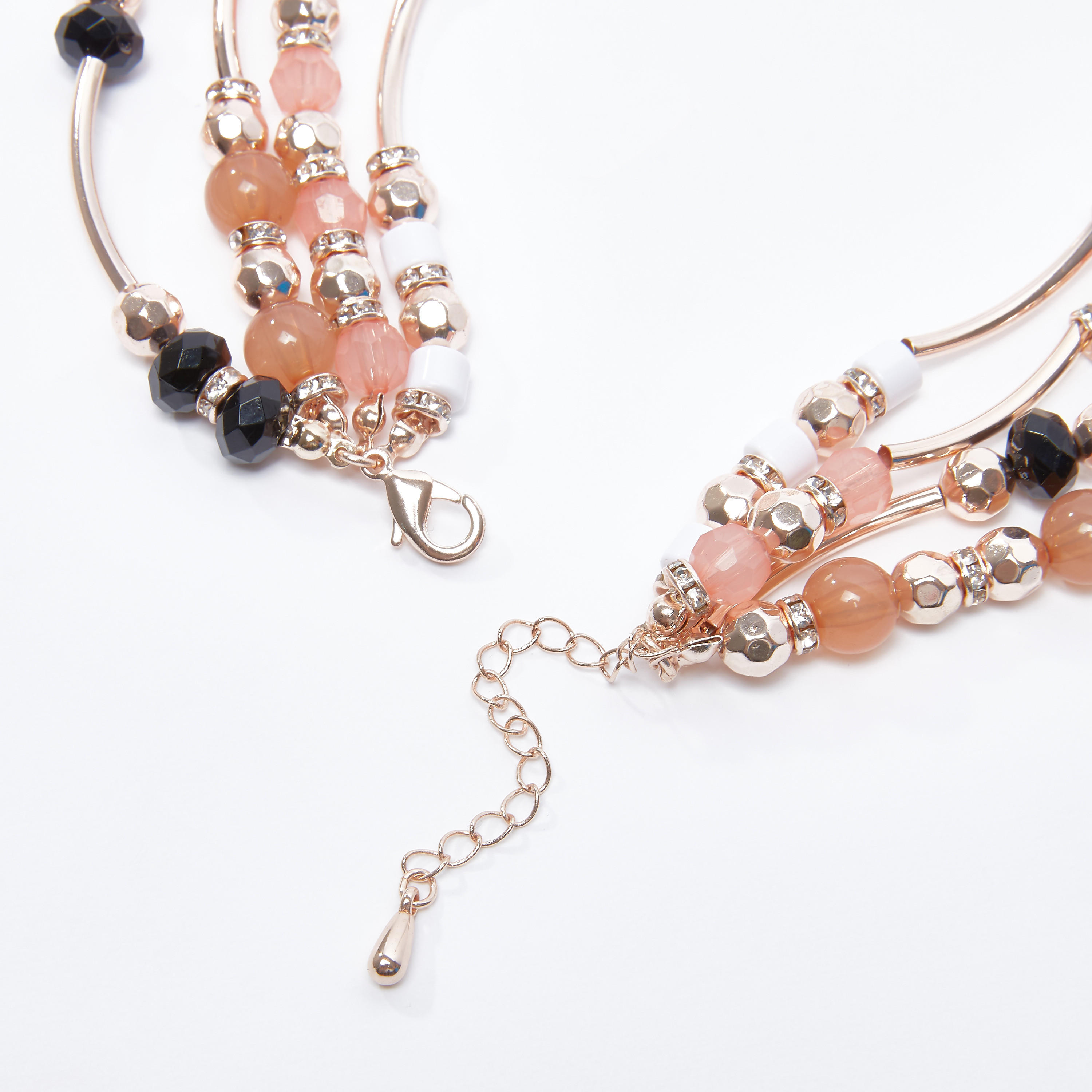 قلادة خرز متعددة الطبقات بمشبك إغلاق-women-watchesandjewellery-jewellery-necklacesandpendants-image-3