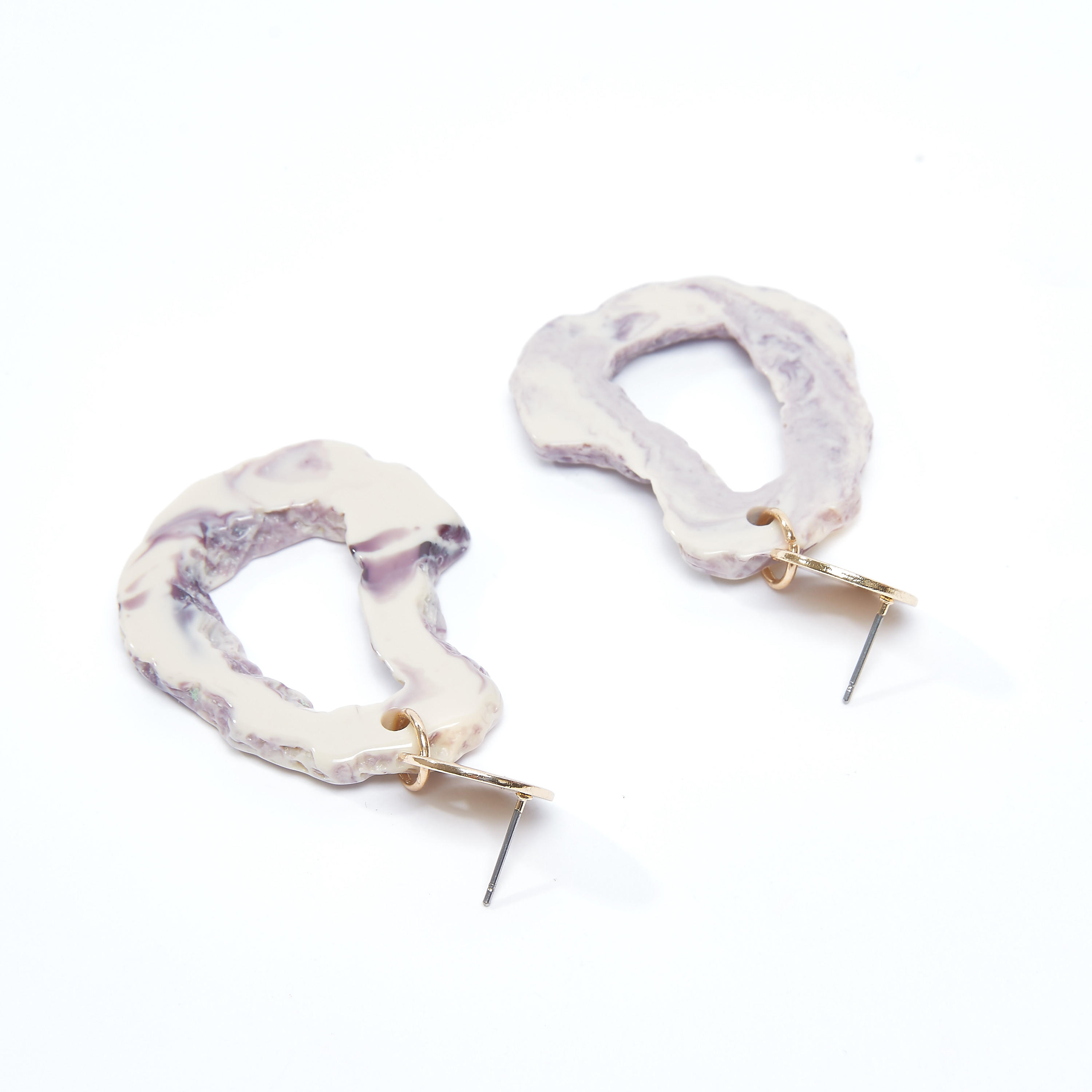 Metallic Dangling Earrings with Pushback Closure-women-watchesandjewellery-jewellery-earrings-image-3