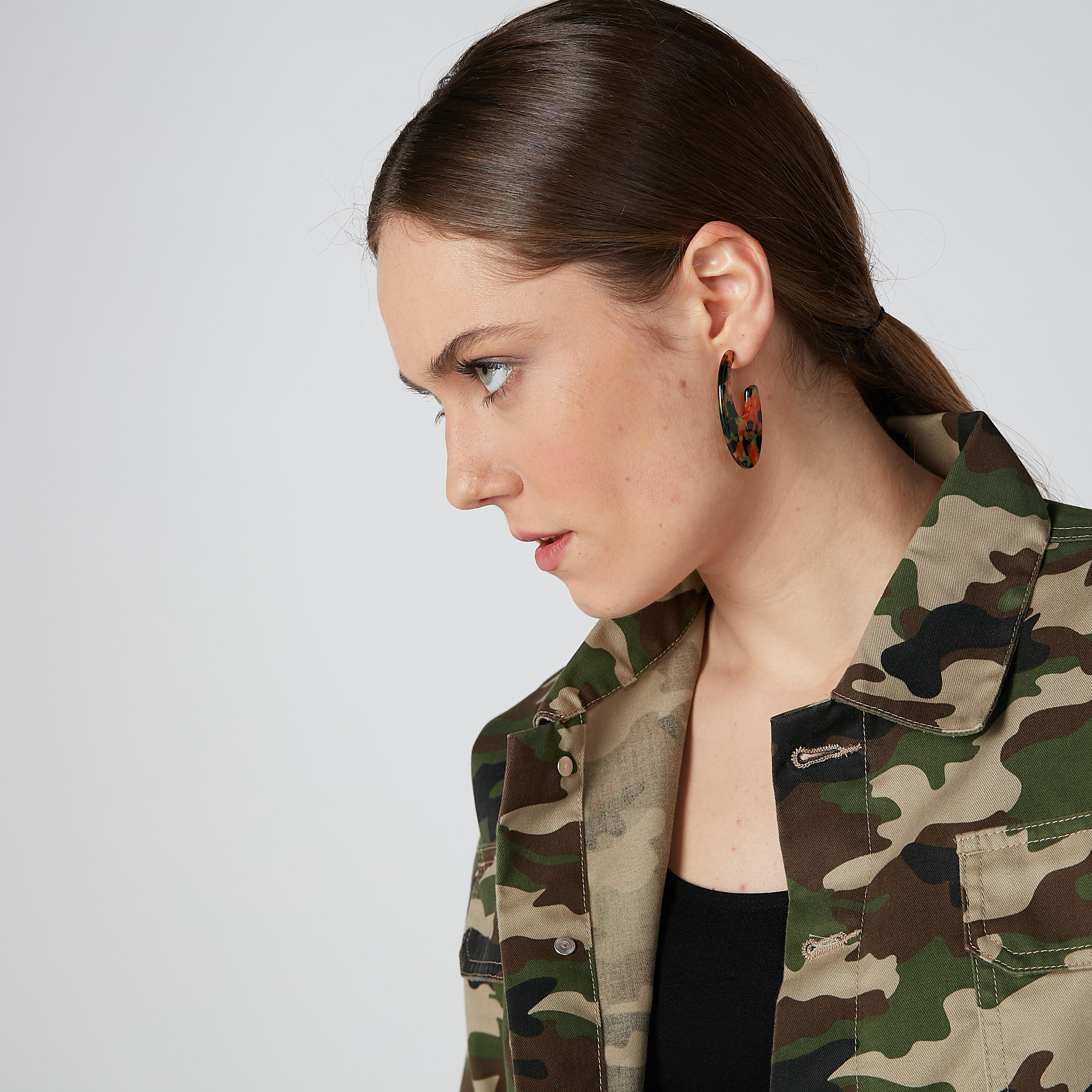 Printed Earrings with Pushback Closure-women-watchesandjewellery-jewellery-earrings-image-2