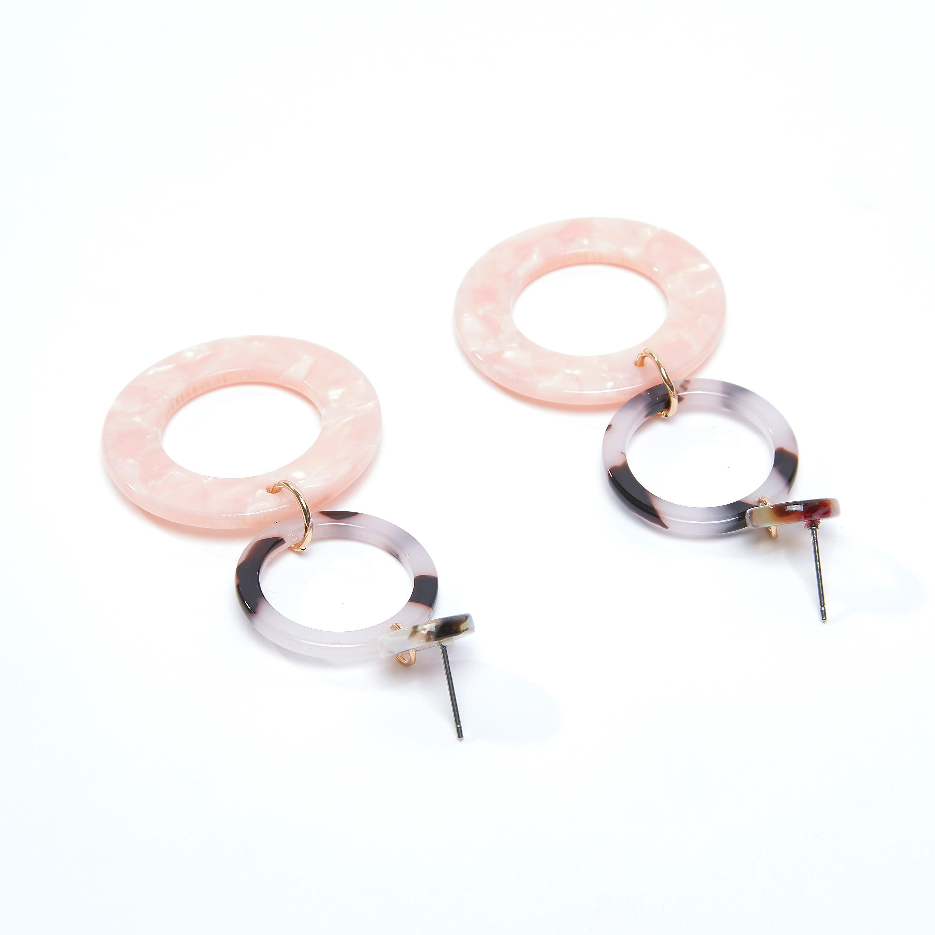 Printed Dangling Earrings with Pushback Closure-women-watchesandjewellery-jewellery-earrings-image-3