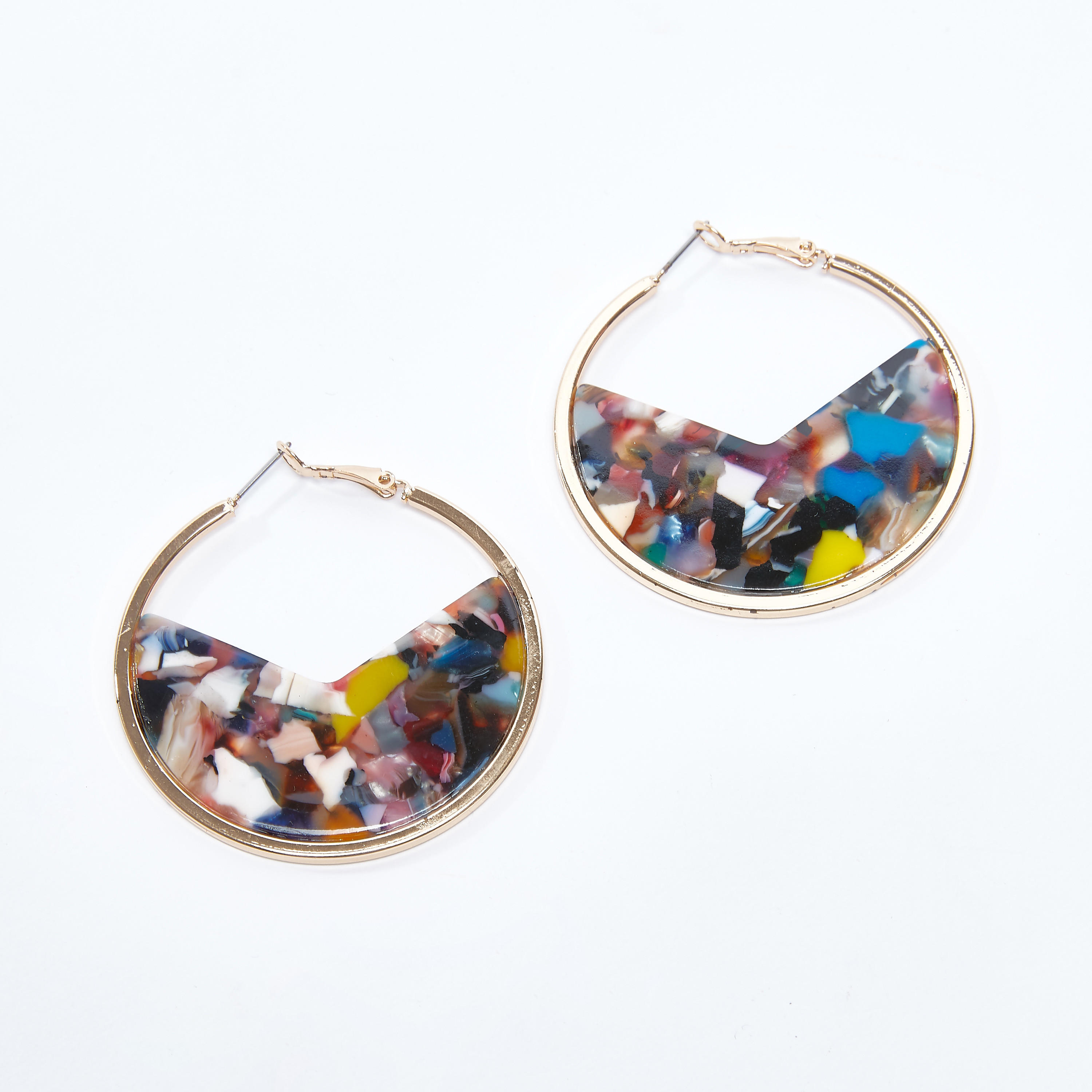 أقراط بدلّاية مستديرة وطبعات-women-watchesandjewellery-jewellery-earrings-image-3