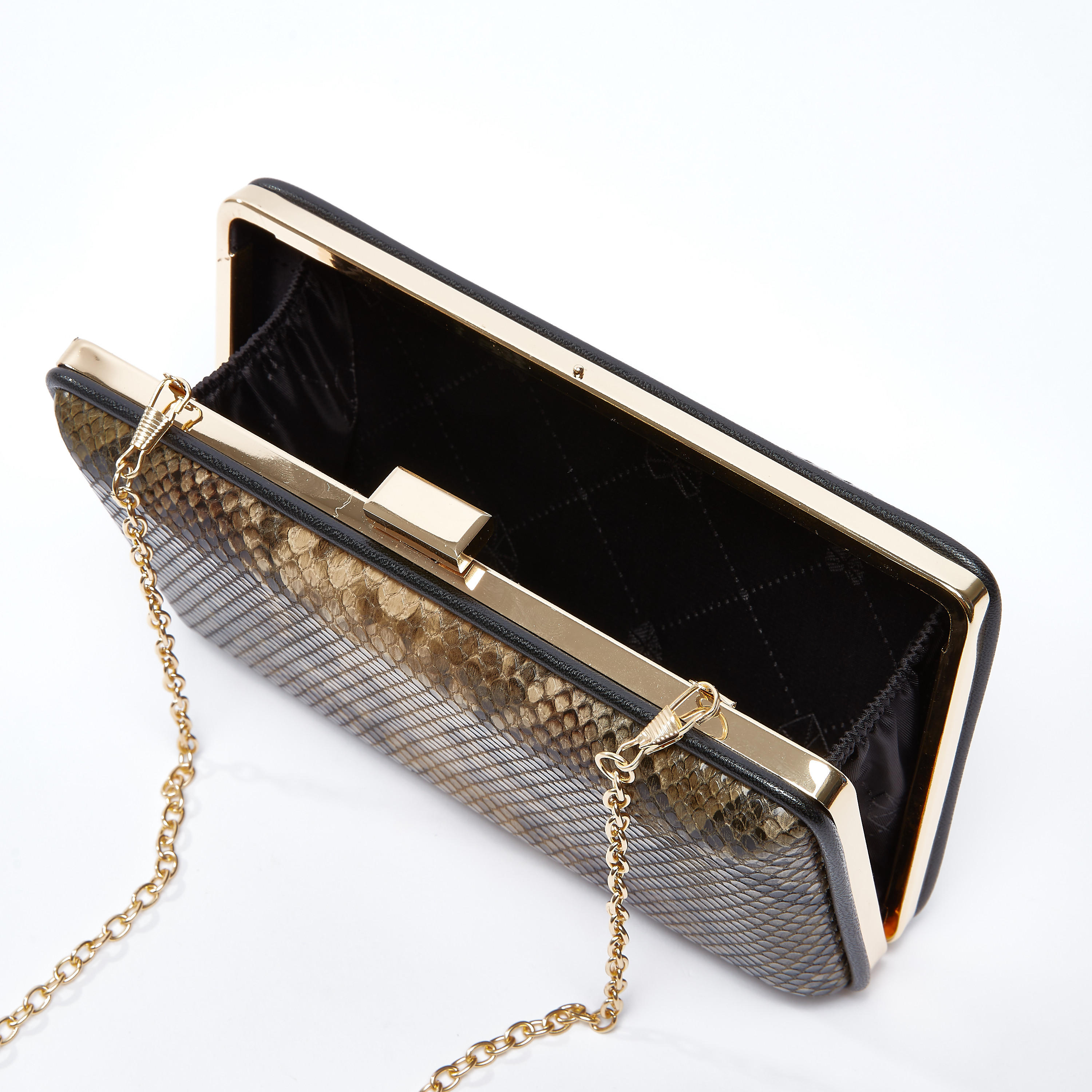 حقيبة كلاتش بسلسلة وقفل إغلاق وطبعات حيوانات-women-bagsandwallets-handbags-image-4
