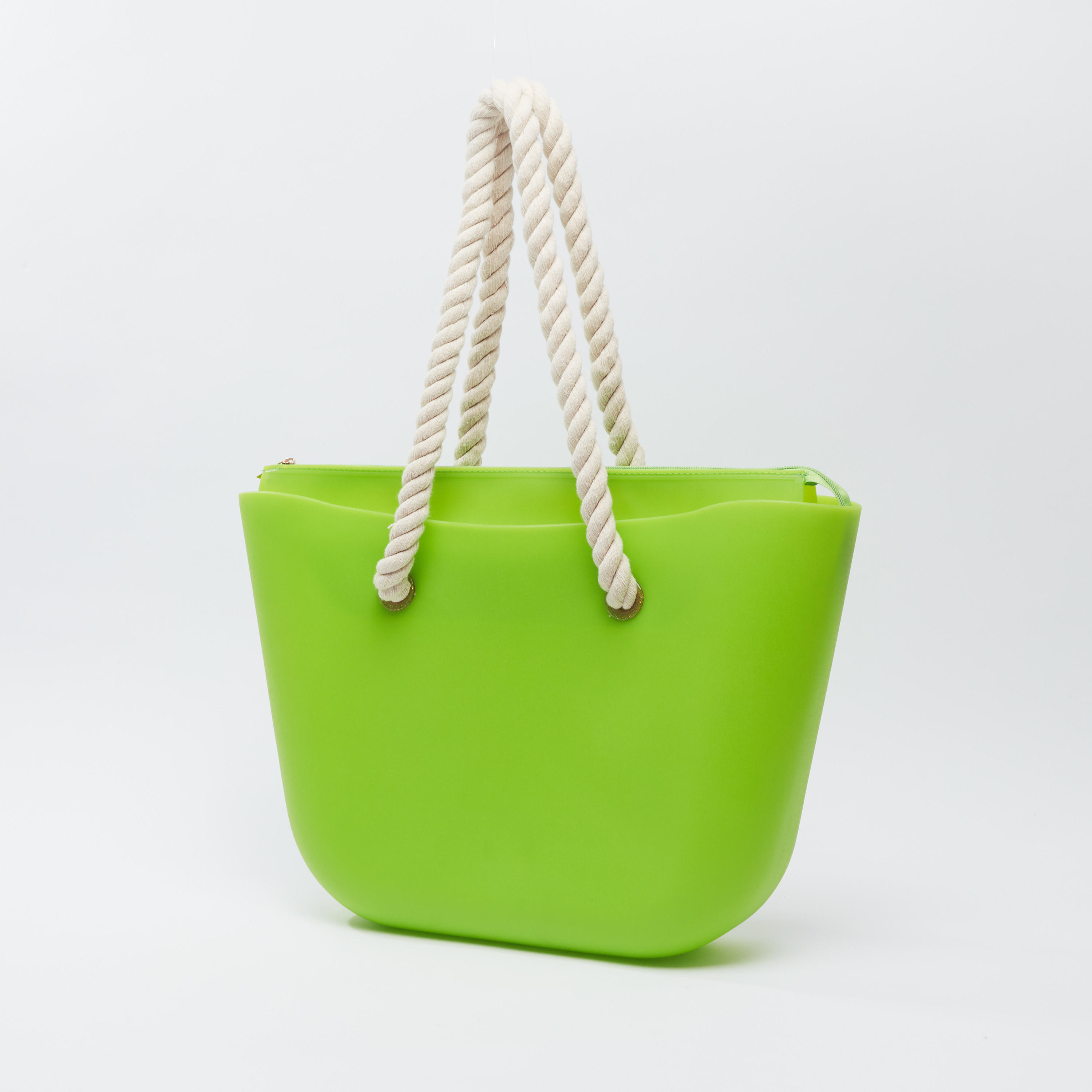 حقيبة يد سادة بسحّاب إغلاق ومقابض مزدوجة-women-bagsandwallets-handbags-image-1
