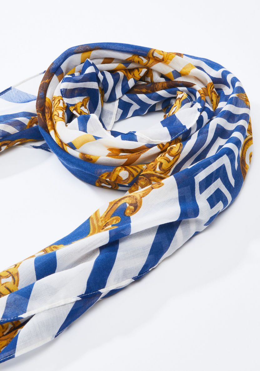 Printed Square Scarf