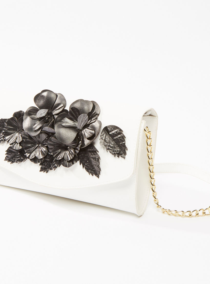 حقيبة ساتشيل بطبعات زهرية وسلسلة ميتاليك-women-bagsandwallets-handbags-image-1