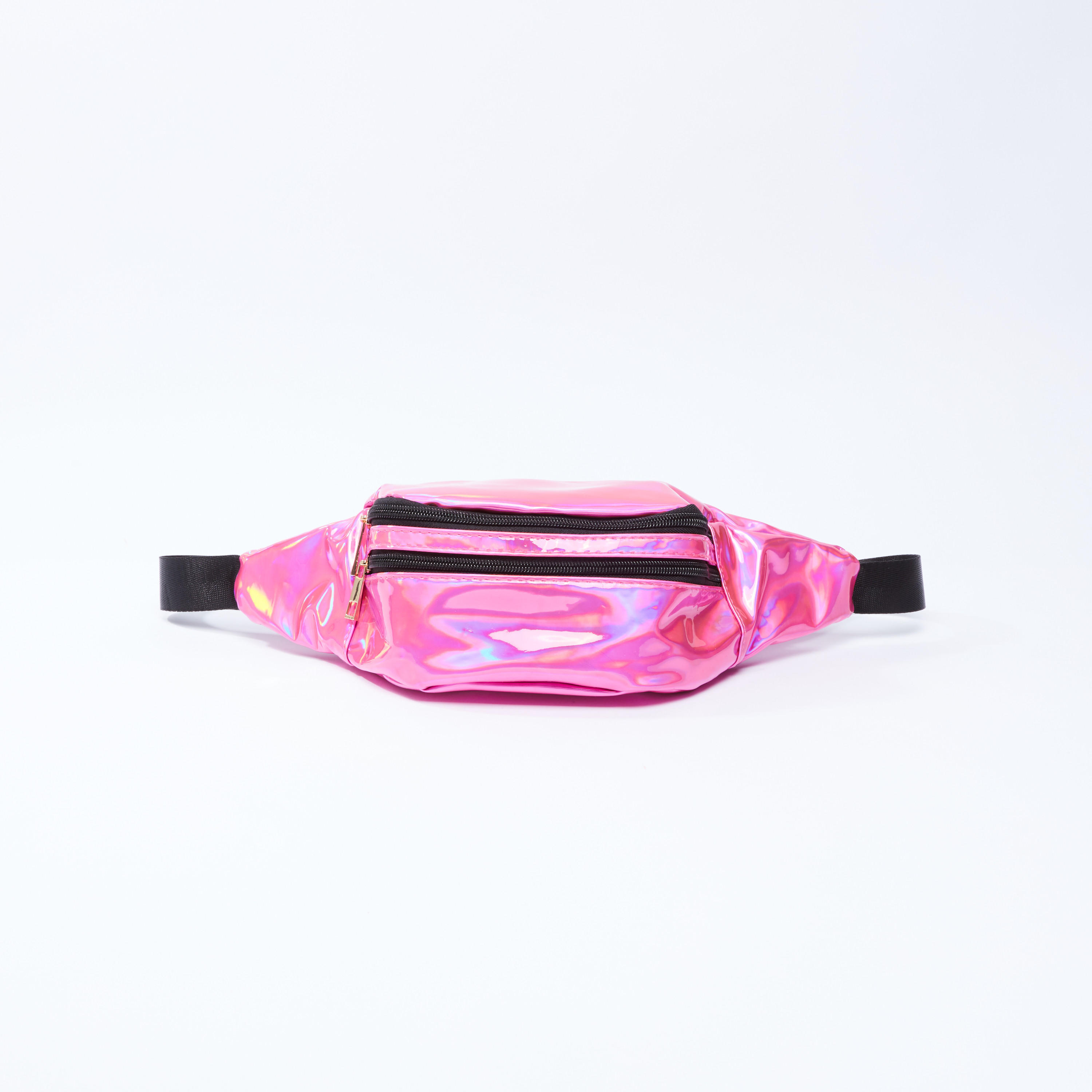 حقيبة خصر ميتاليك بإبزيم إغلاق-women-bagsandwallets-handbags-image-1