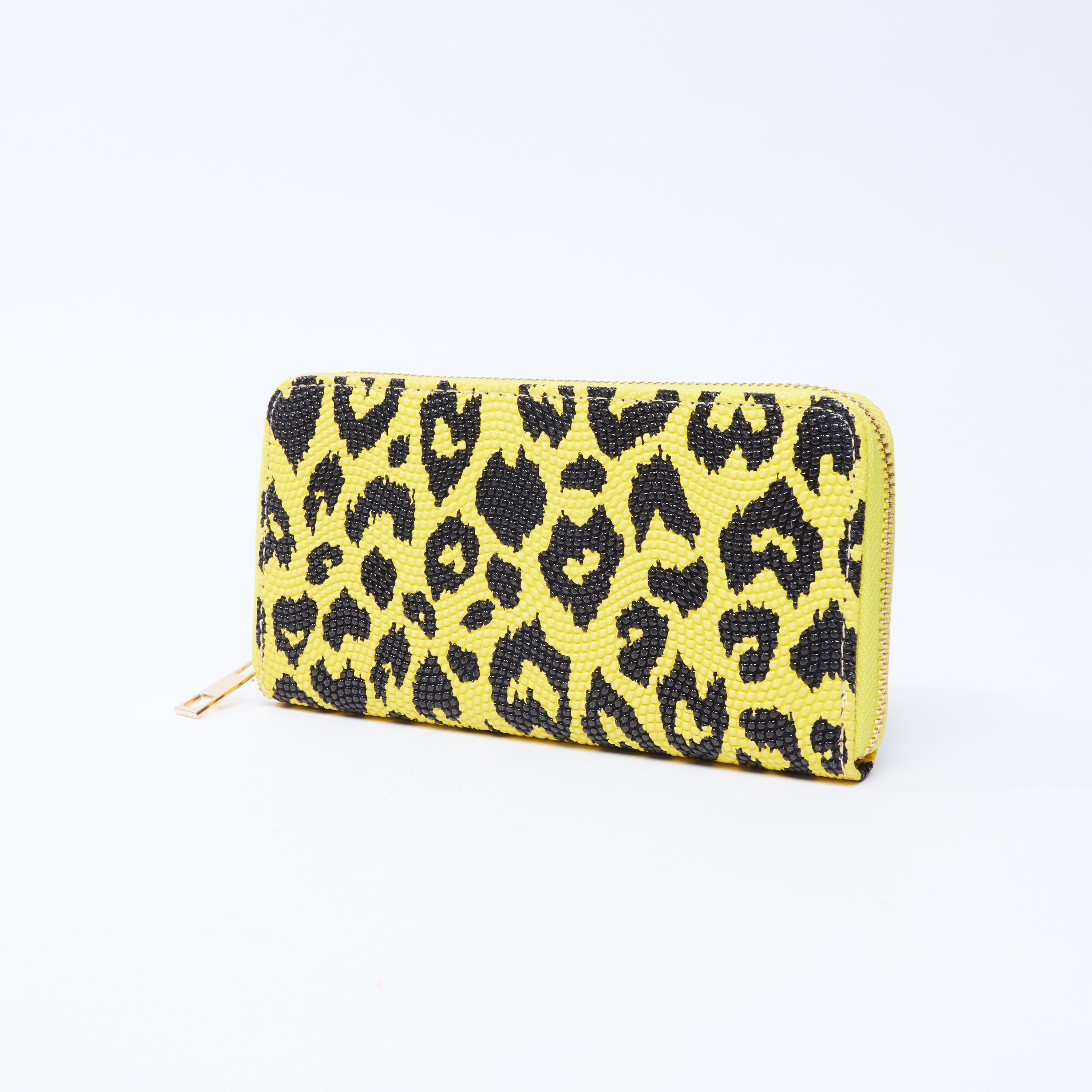 حقيبة كلاتش بسحاب إغلاق وطبعات حيوانات-women-bagsandwallets-handbags-image-3