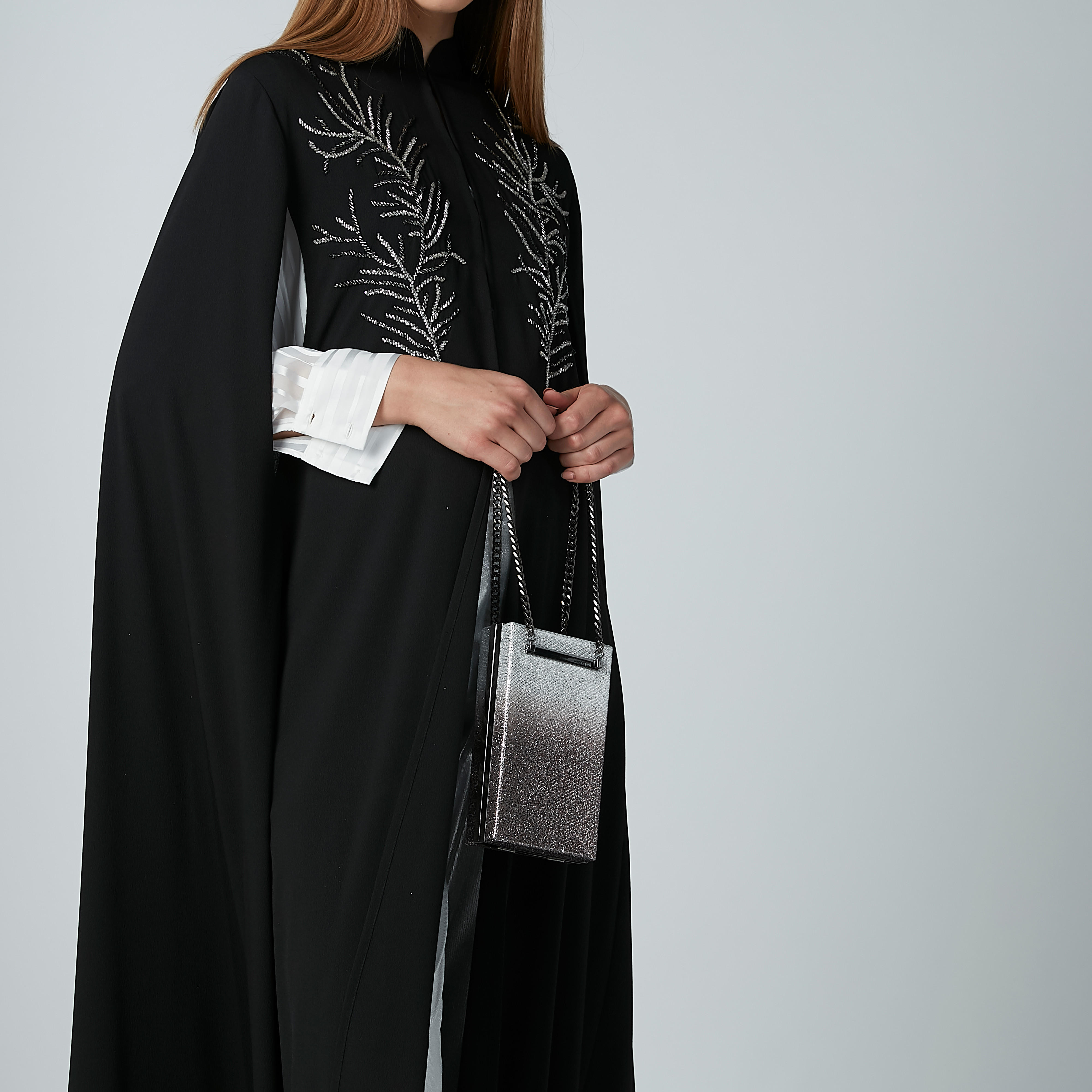 Textured Clutch with Twin Chain Handles-women-bagsandwallets-handbags-image-2