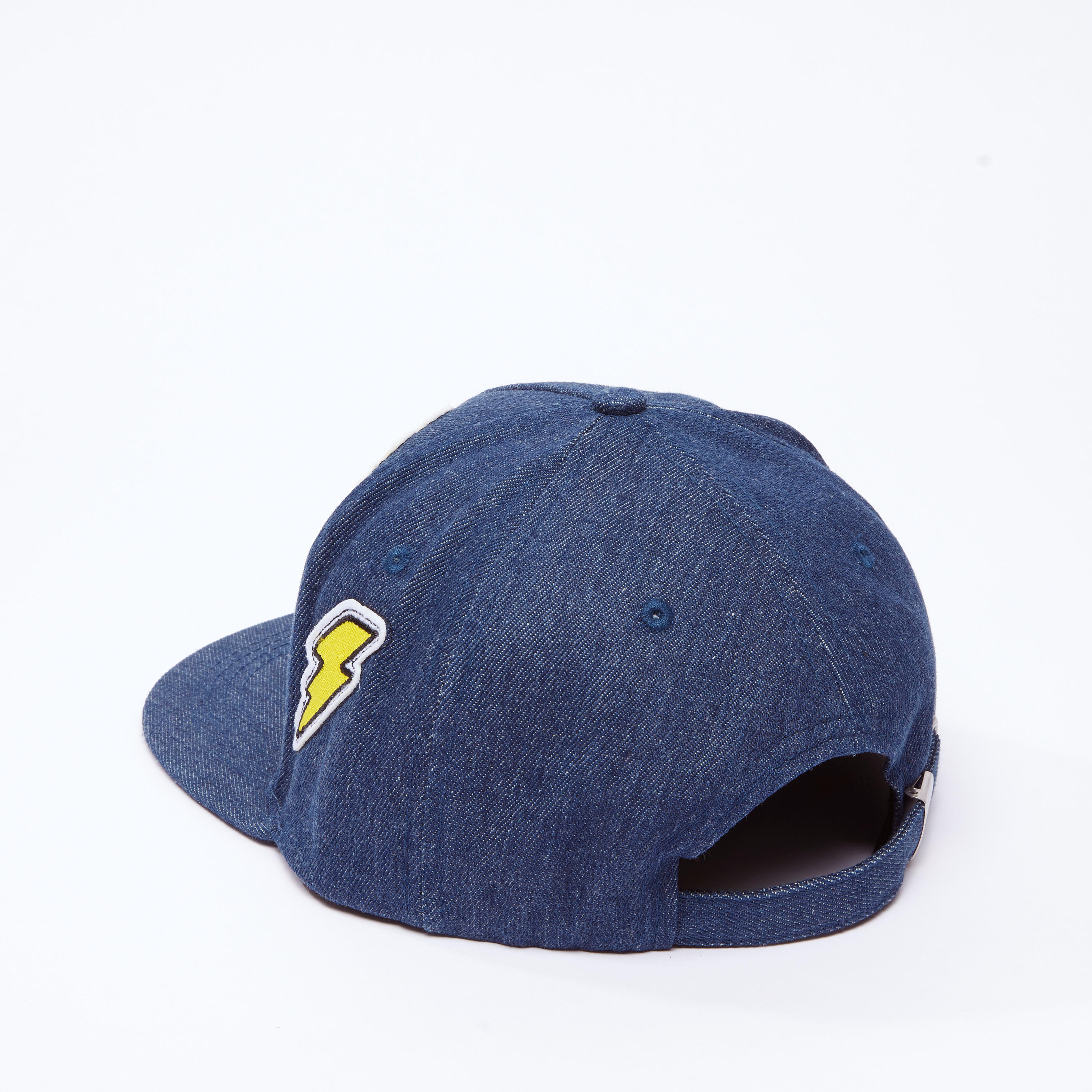 Applique Detail Cap with Buckle Closure-women-clothingaccessories-capsandhats-image-3