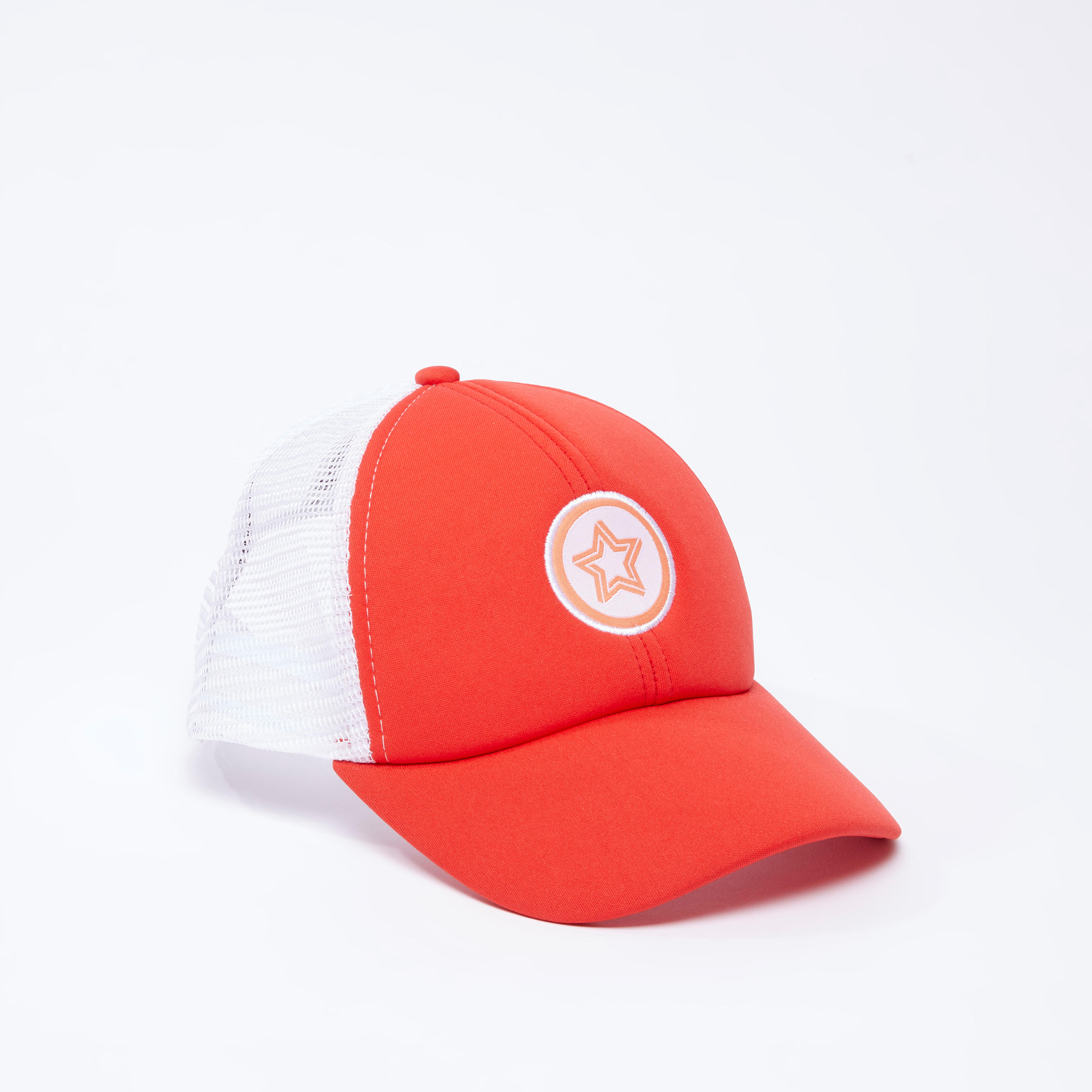 Textured Cap with Snap Closure-women-clothingaccessories-capsandhats-image-1