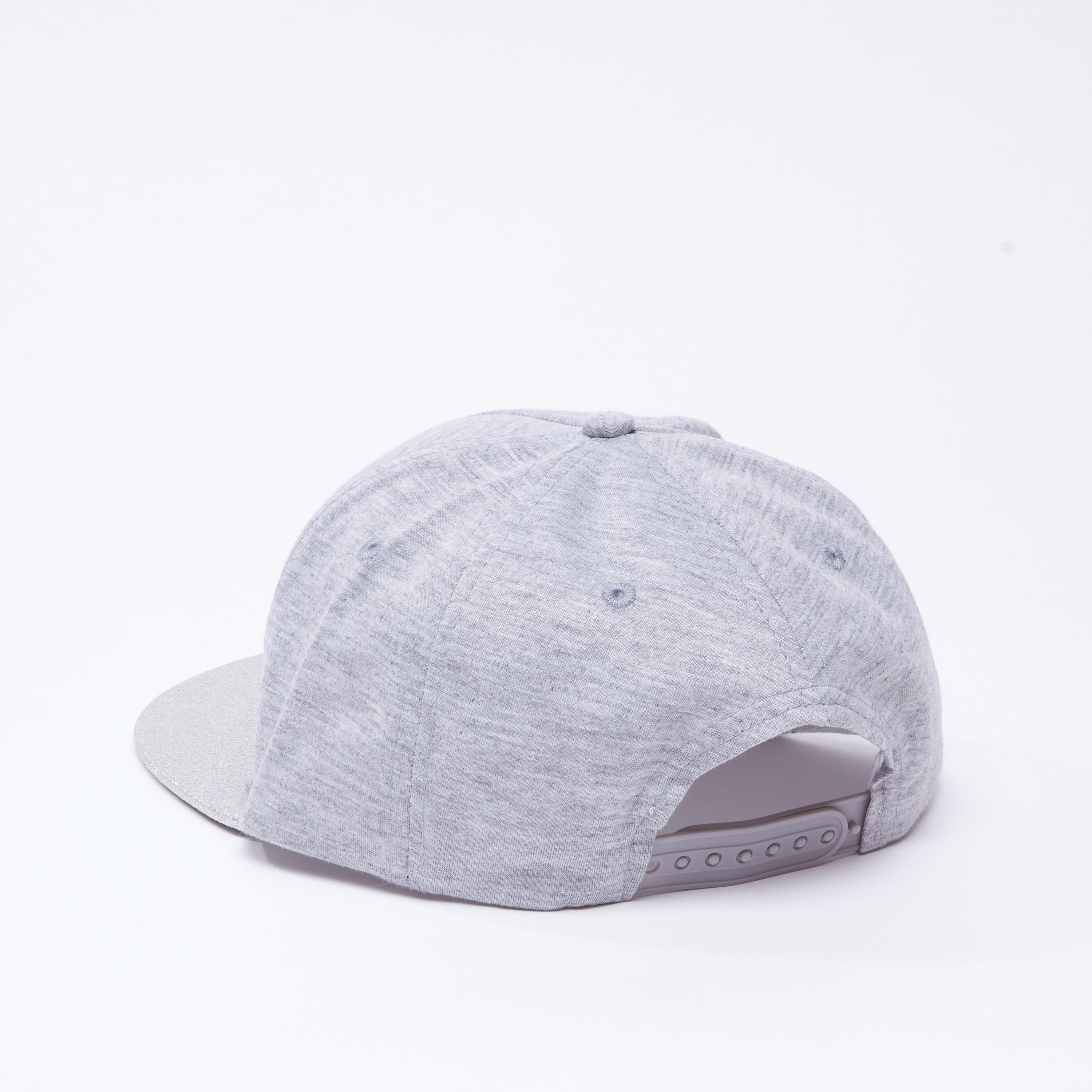 Textured Cap with Sequin Detail and Snap Closure-women-clothingaccessories-capsandhats-image-3