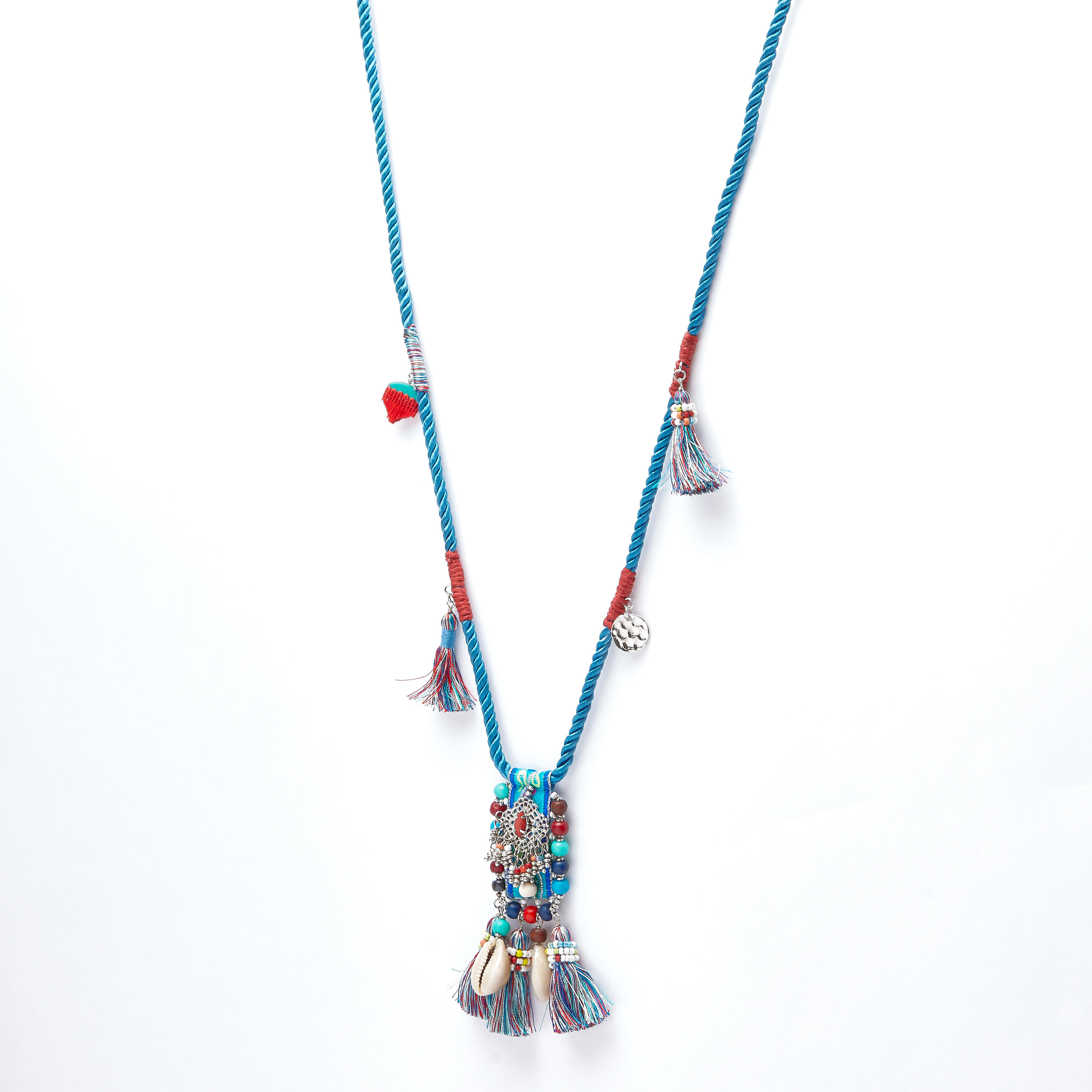 قلادة خرز طويلة مزيّنة بشرّابات ومشبك إغلاق-women-watchesandjewellery-jewellery-necklacesandpendants-image-1