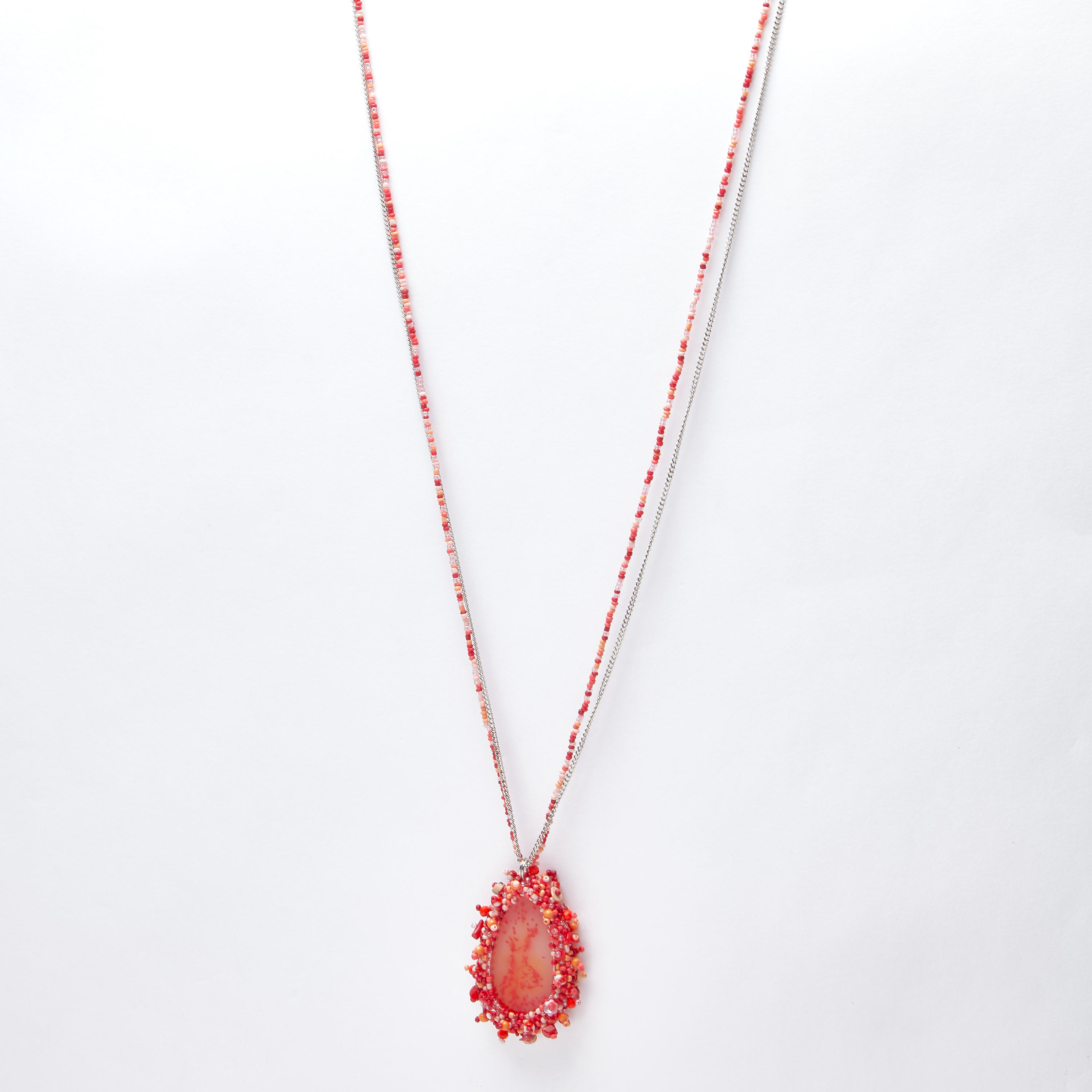 Beaded Necklace with Lobster Clasp-women-watchesandjewellery-jewellery-necklacesandpendants-image-1