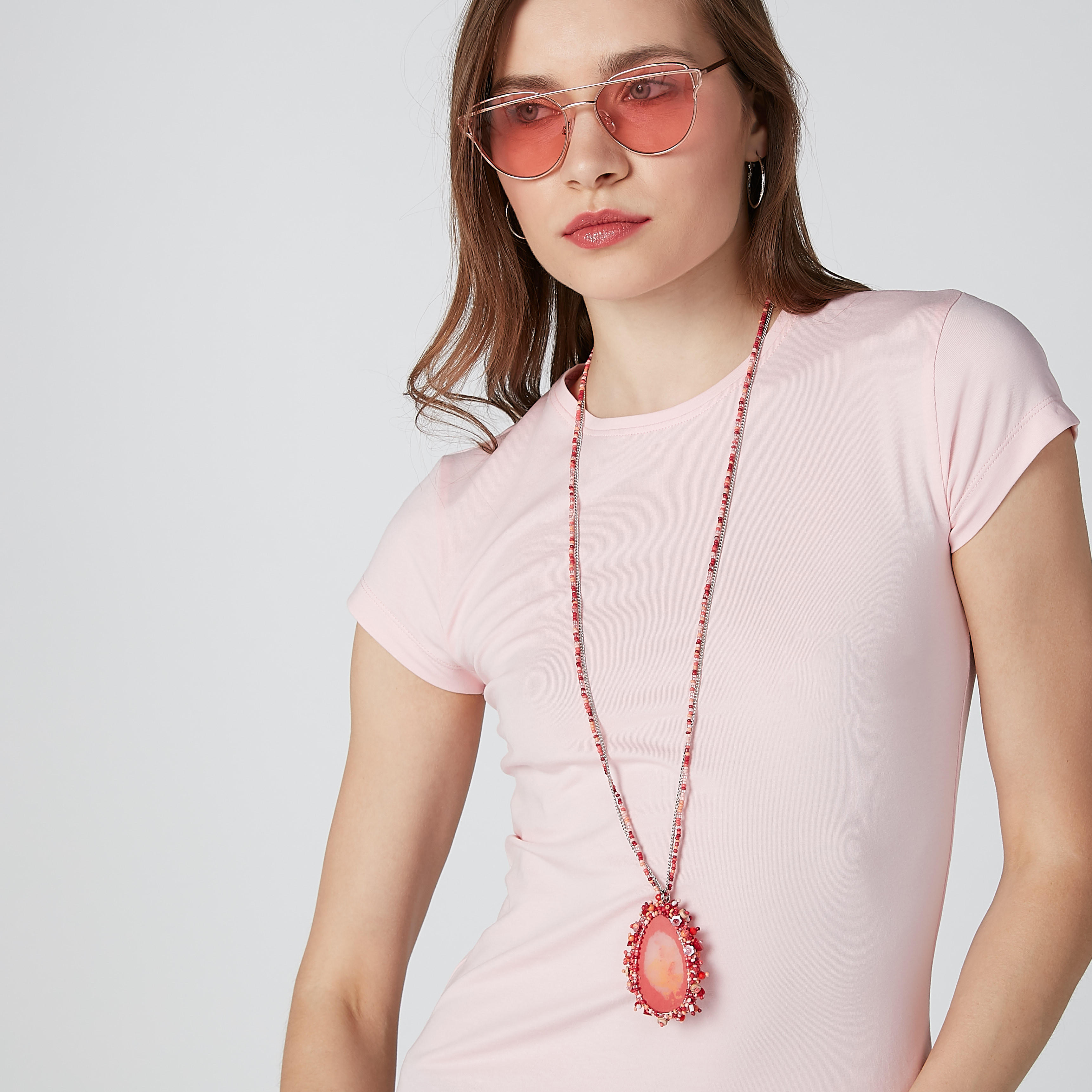 Beaded Necklace with Lobster Clasp-women-watchesandjewellery-jewellery-necklacesandpendants-image-2