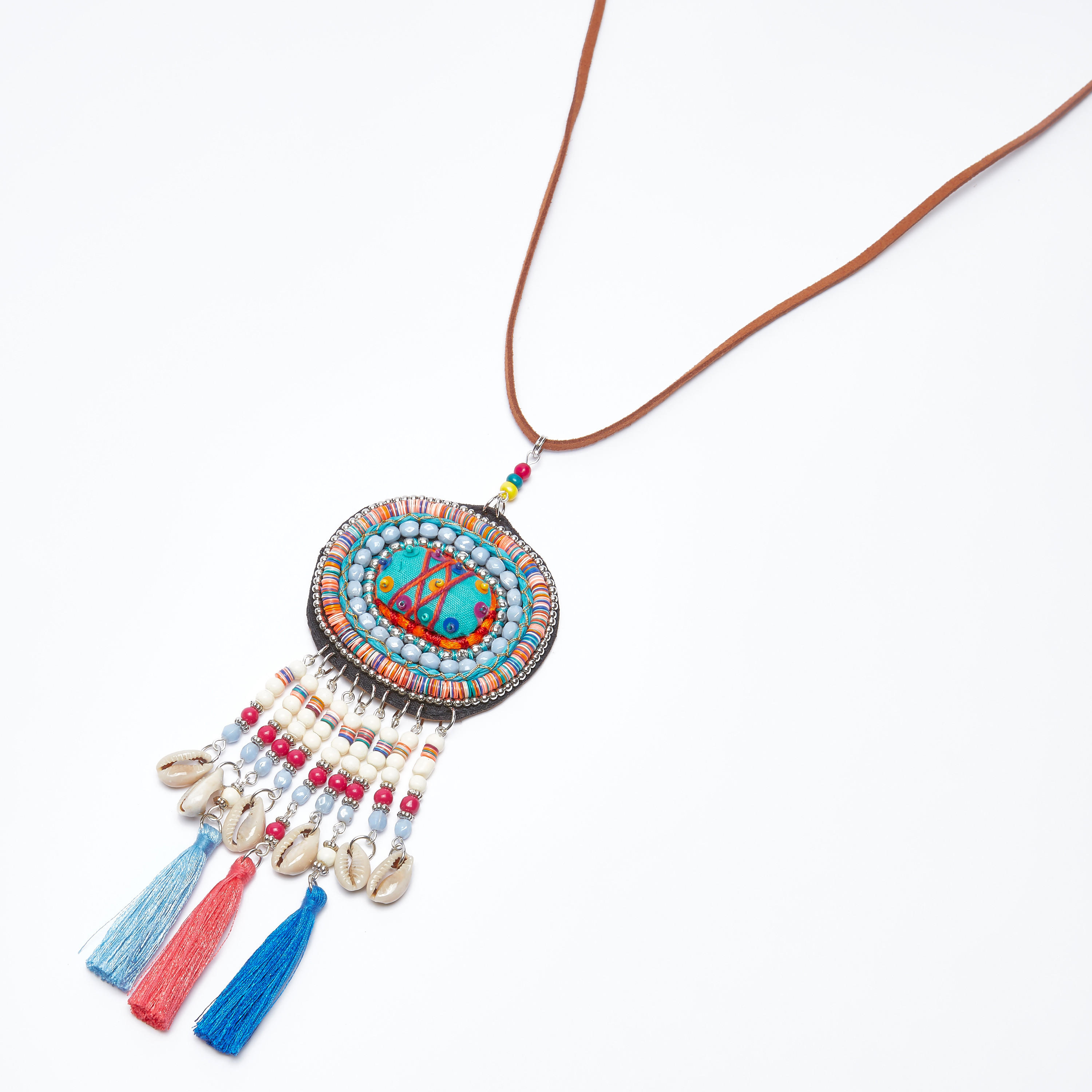 قلادة خرز بدلّاية ومشبك إغلاق-women-watchesandjewellery-jewellery-necklacesandpendants-image-1