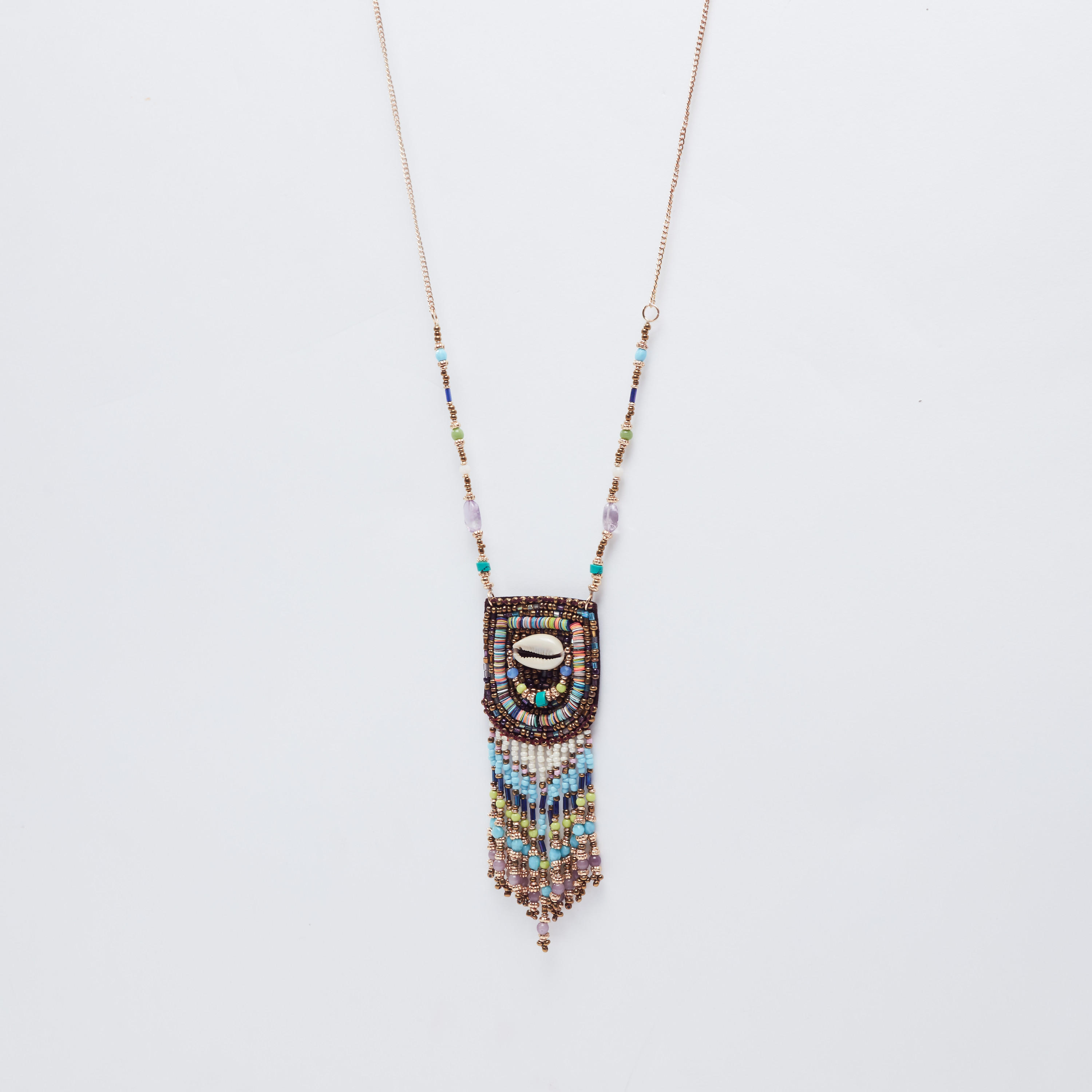 Beaded Long Necklace with Lobster Clasp-women-watchesandjewellery-jewellery-necklacesandpendants-image-1