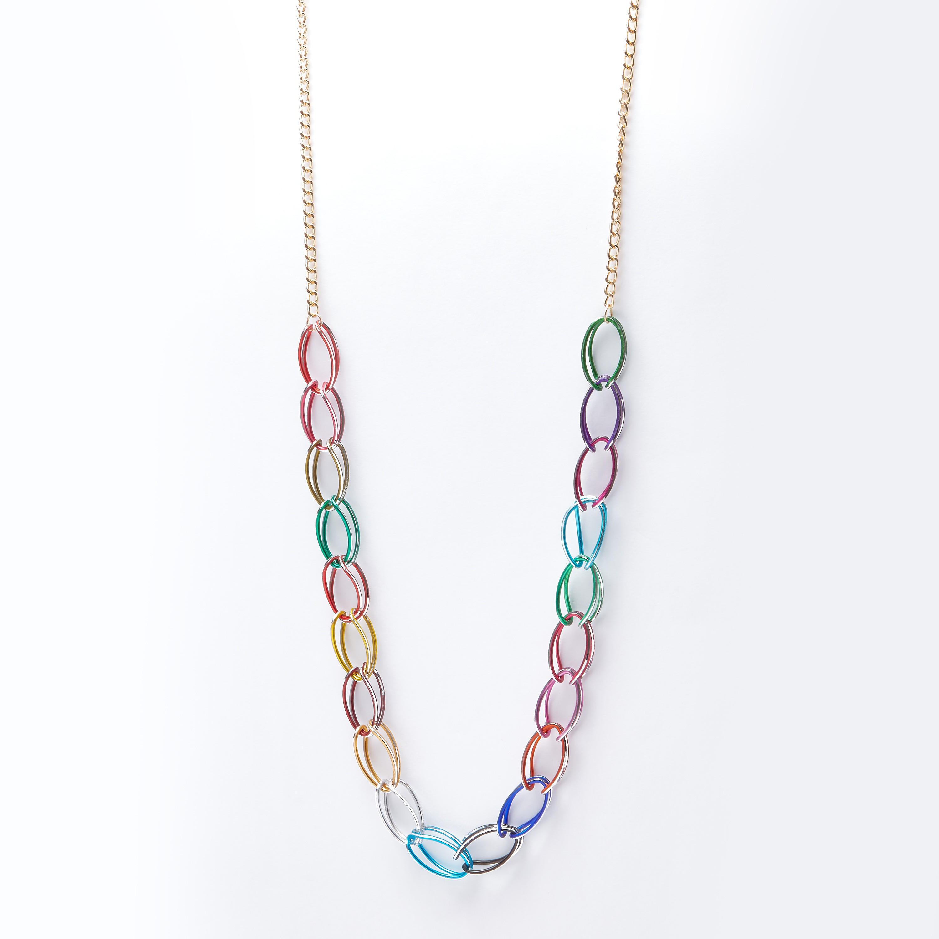 قلادة ميتاليك بمشبك إغلاق-women-watchesandjewellery-jewellery-necklacesandpendants-image-1