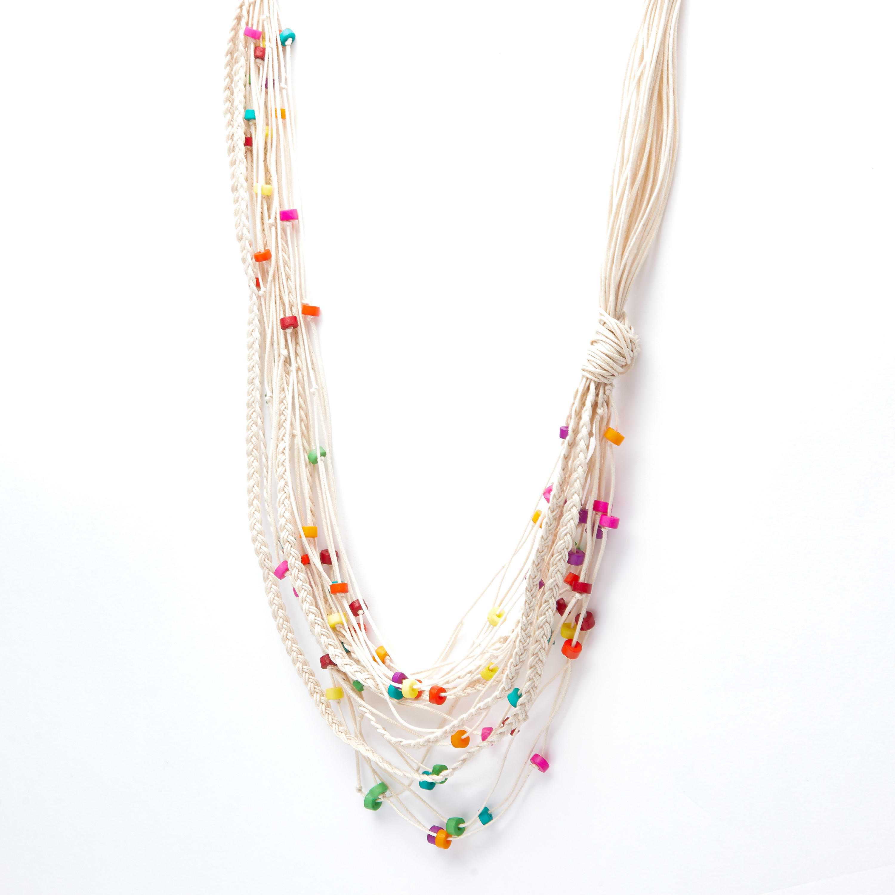 قلادة خرز متعددة الطبقات بمشبك إغلاق-women-watchesandjewellery-jewellery-necklacesandpendants-image-1