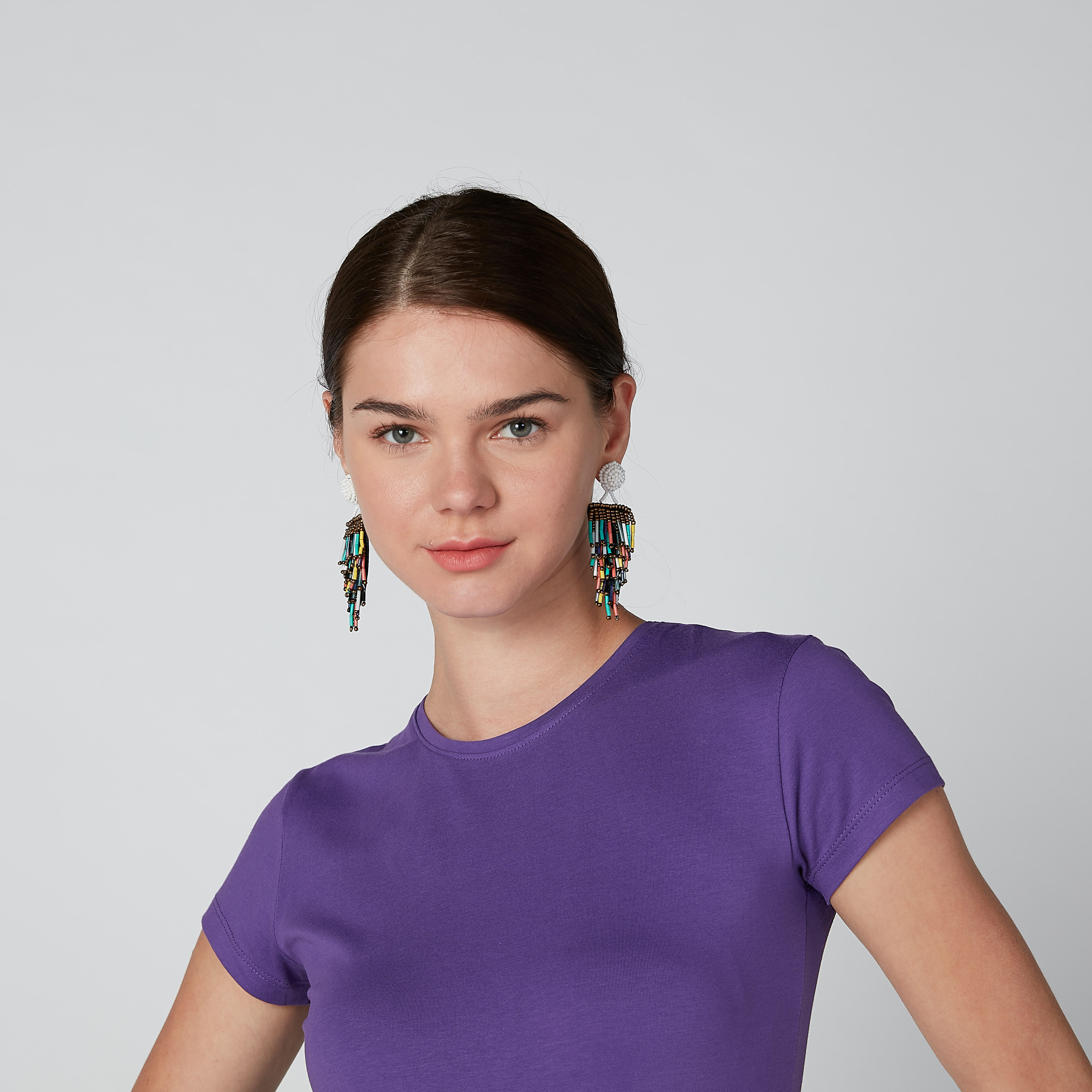 أقراط خرز متدليّة بمكبس إغلاق-women-watchesandjewellery-jewellery-earrings-image-3