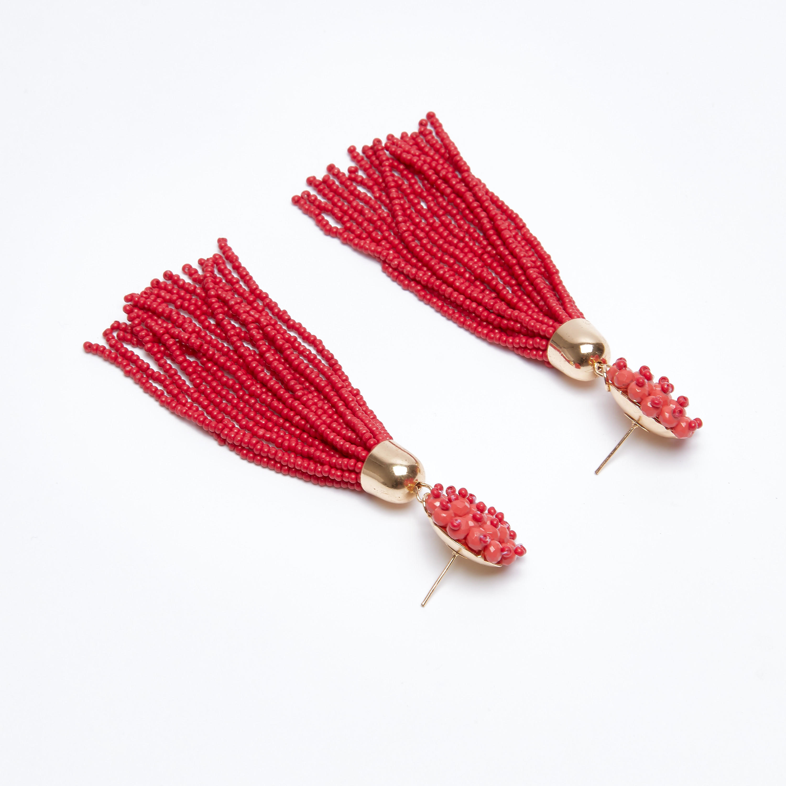 أقراط خرز بشرّابات ومكبس إغلاق-women-watchesandjewellery-jewellery-earrings-image-4