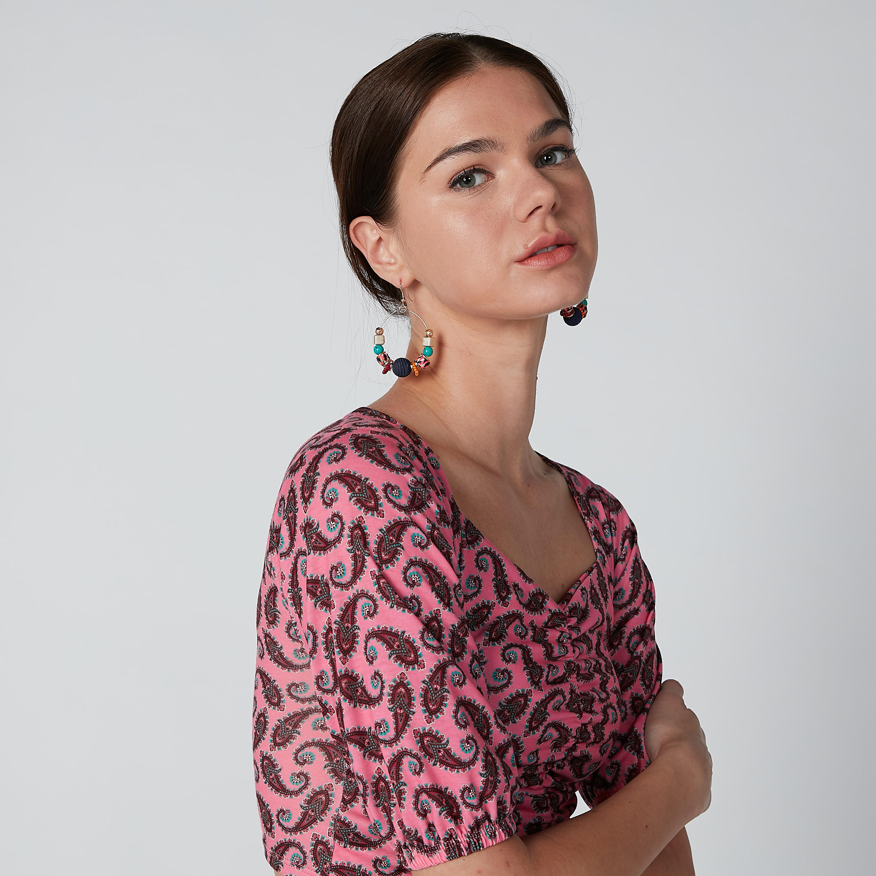 أقراط بدلاية بتزيينات وخطّاف-women-watchesandjewellery-jewellery-earrings-image-2