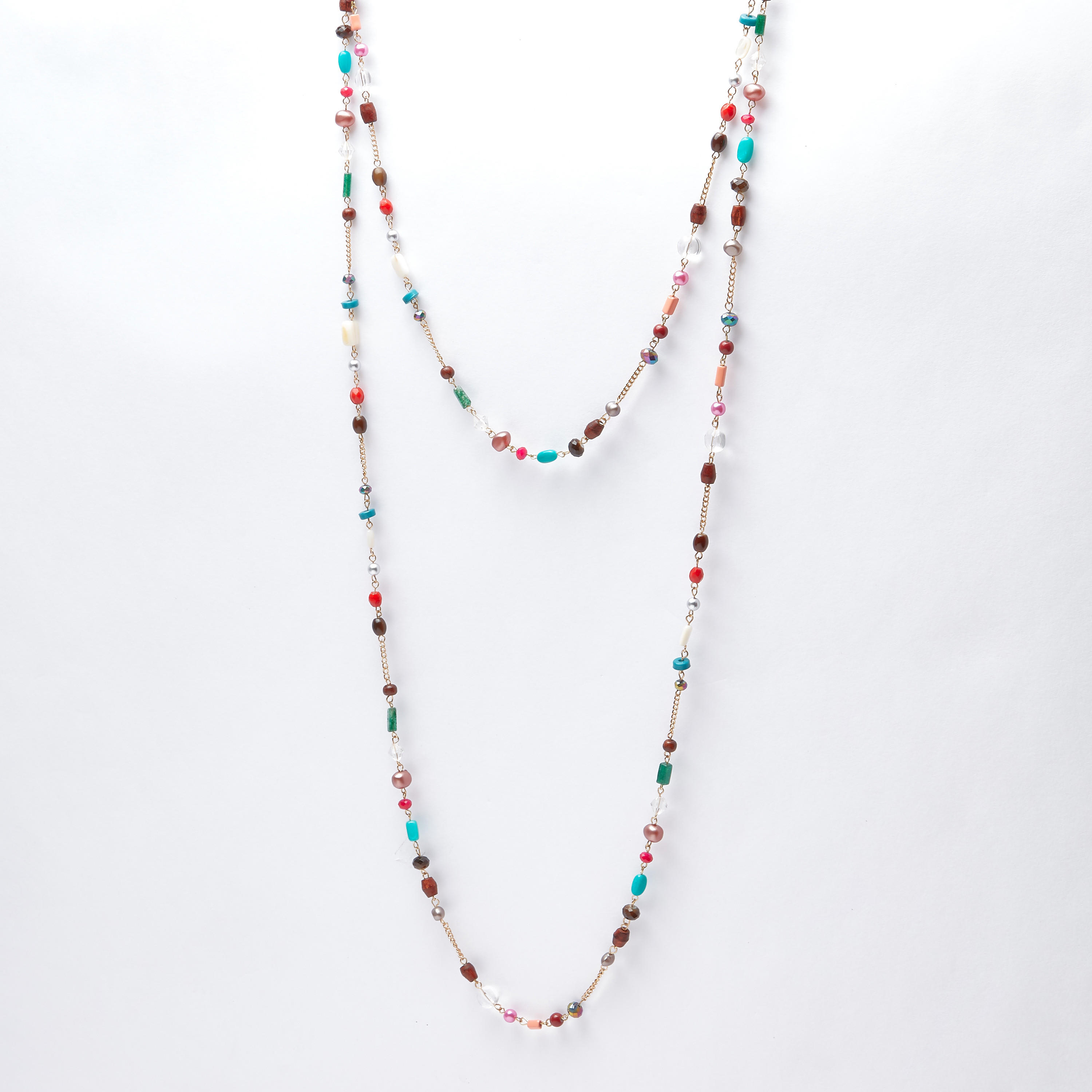 Beaded Multilayer Necklace-women-watchesandjewellery-jewellery-necklacesandpendants-image-1