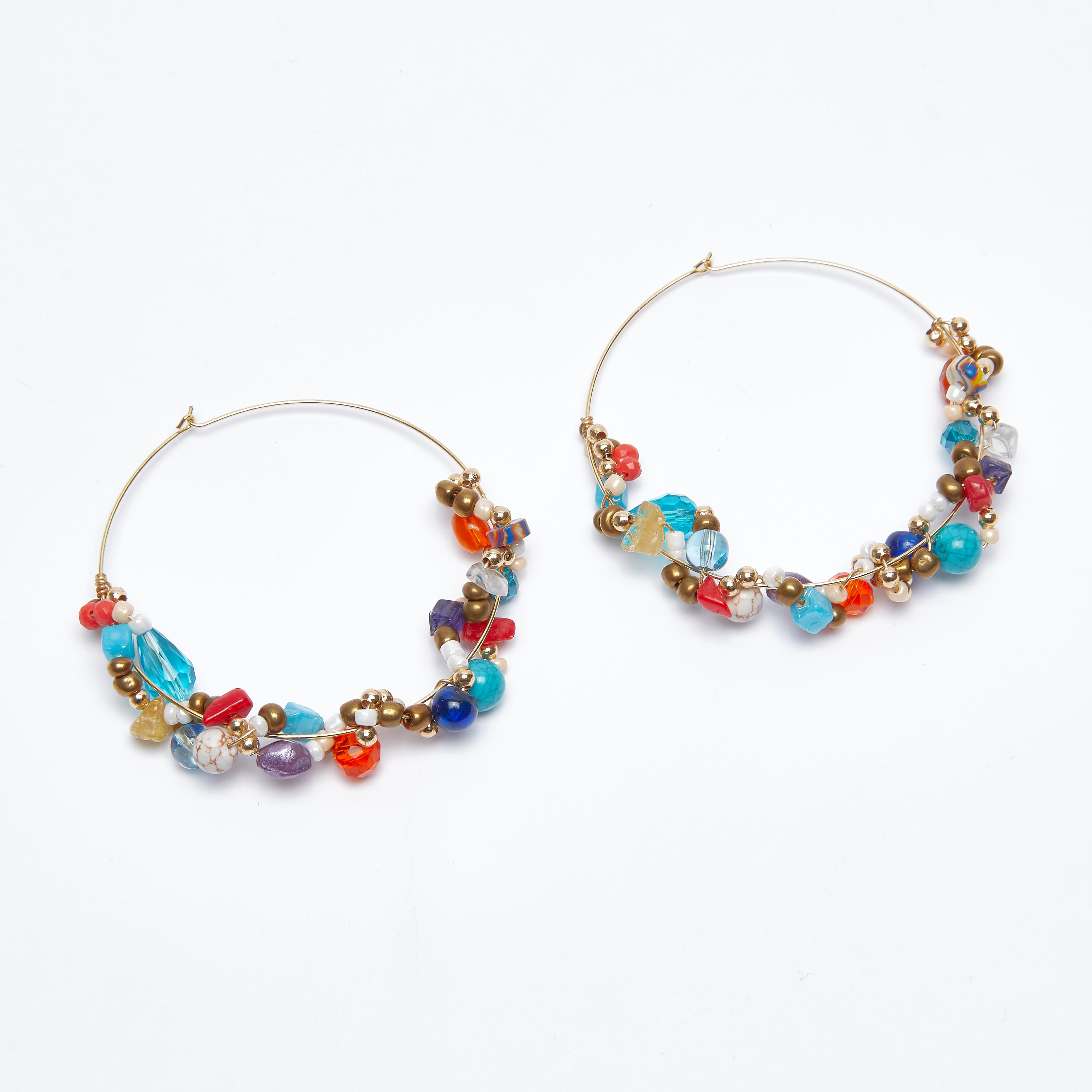 أقراط دائرية مزينة بالخرز-women-watchesandjewellery-jewellery-earrings-image-1