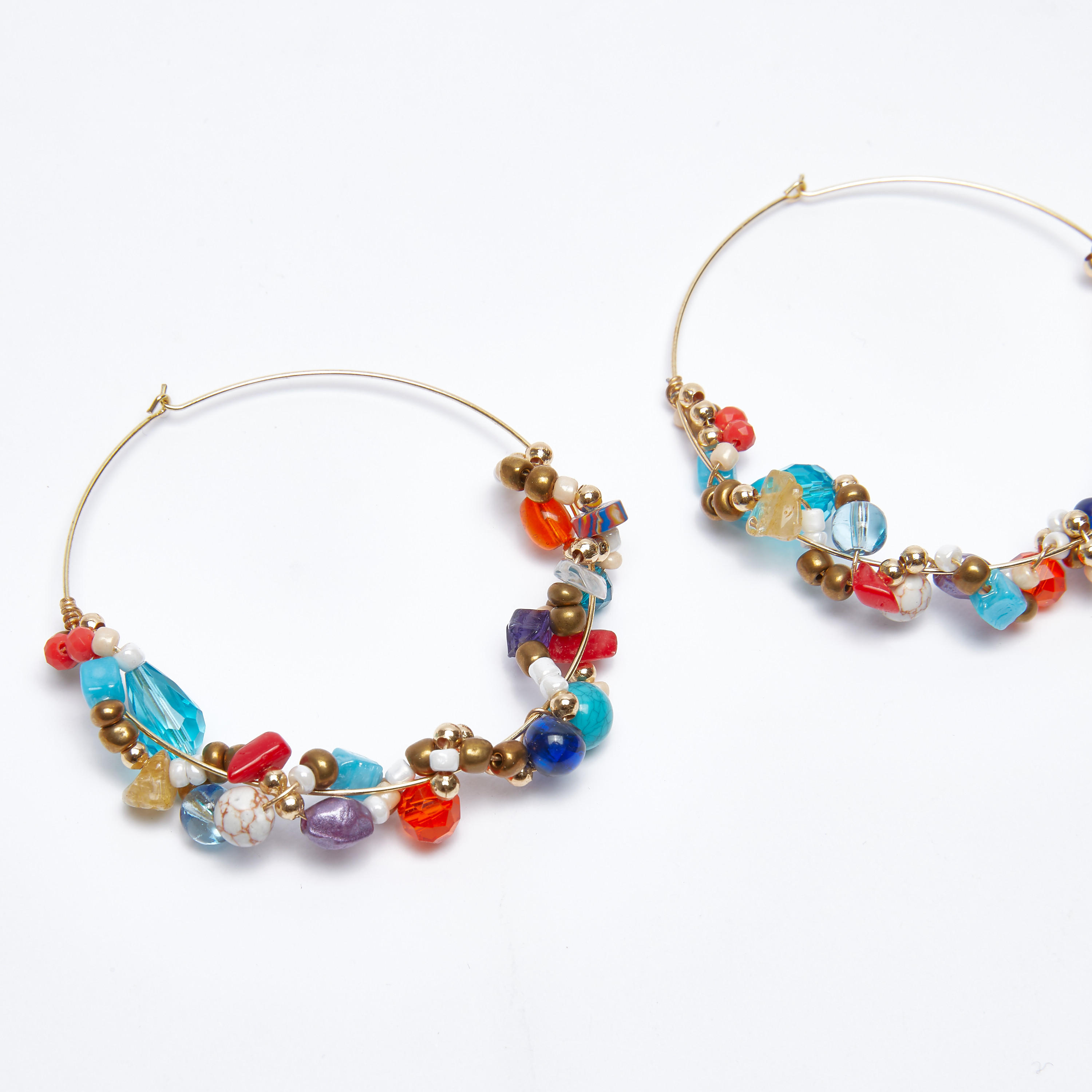 أقراط دائرية مزينة بالخرز-women-watchesandjewellery-jewellery-earrings-image-2
