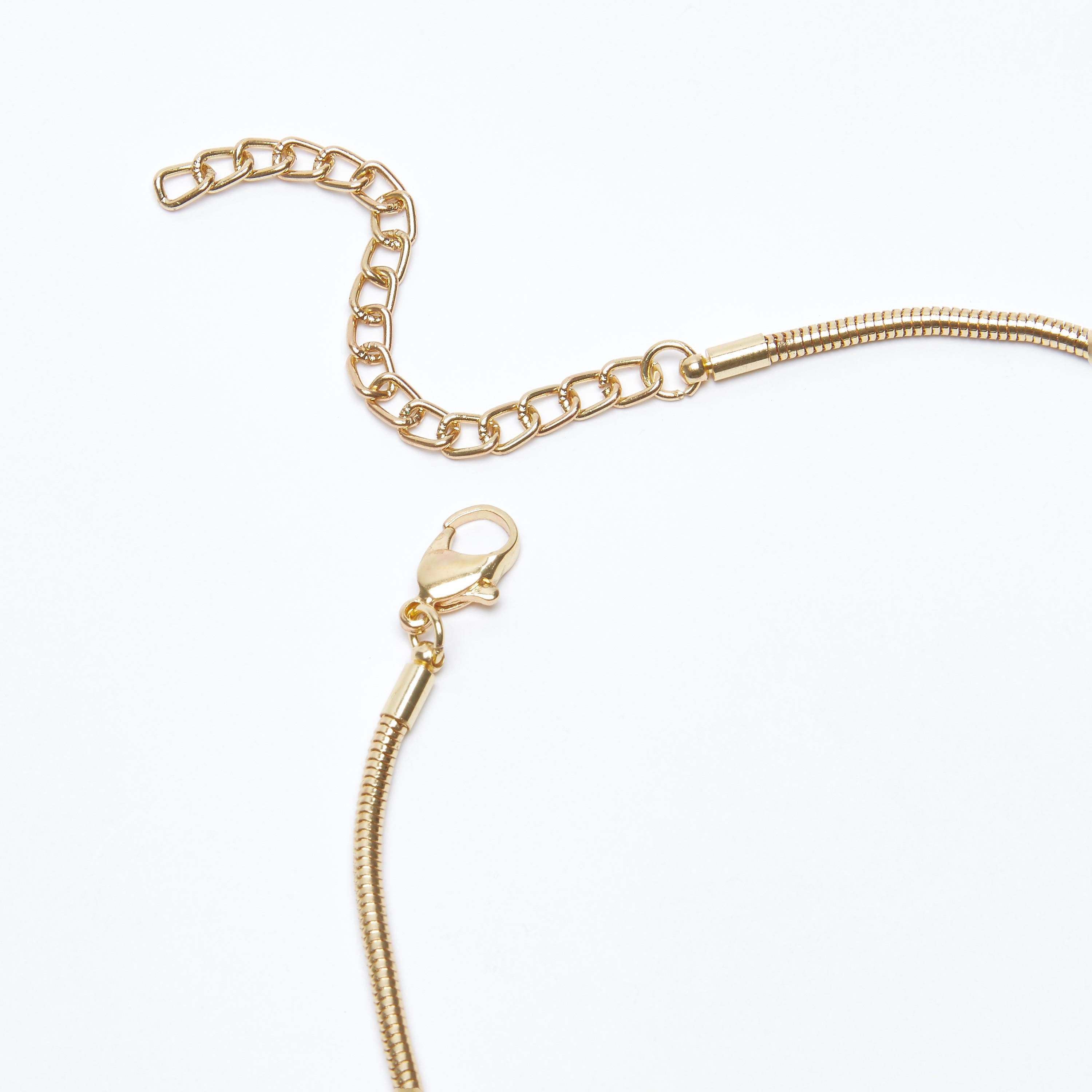 قلادة سلسلة ميتاليك بمشبك إغلاق-women-watchesandjewellery-jewellery-necklacesandpendants-image-3