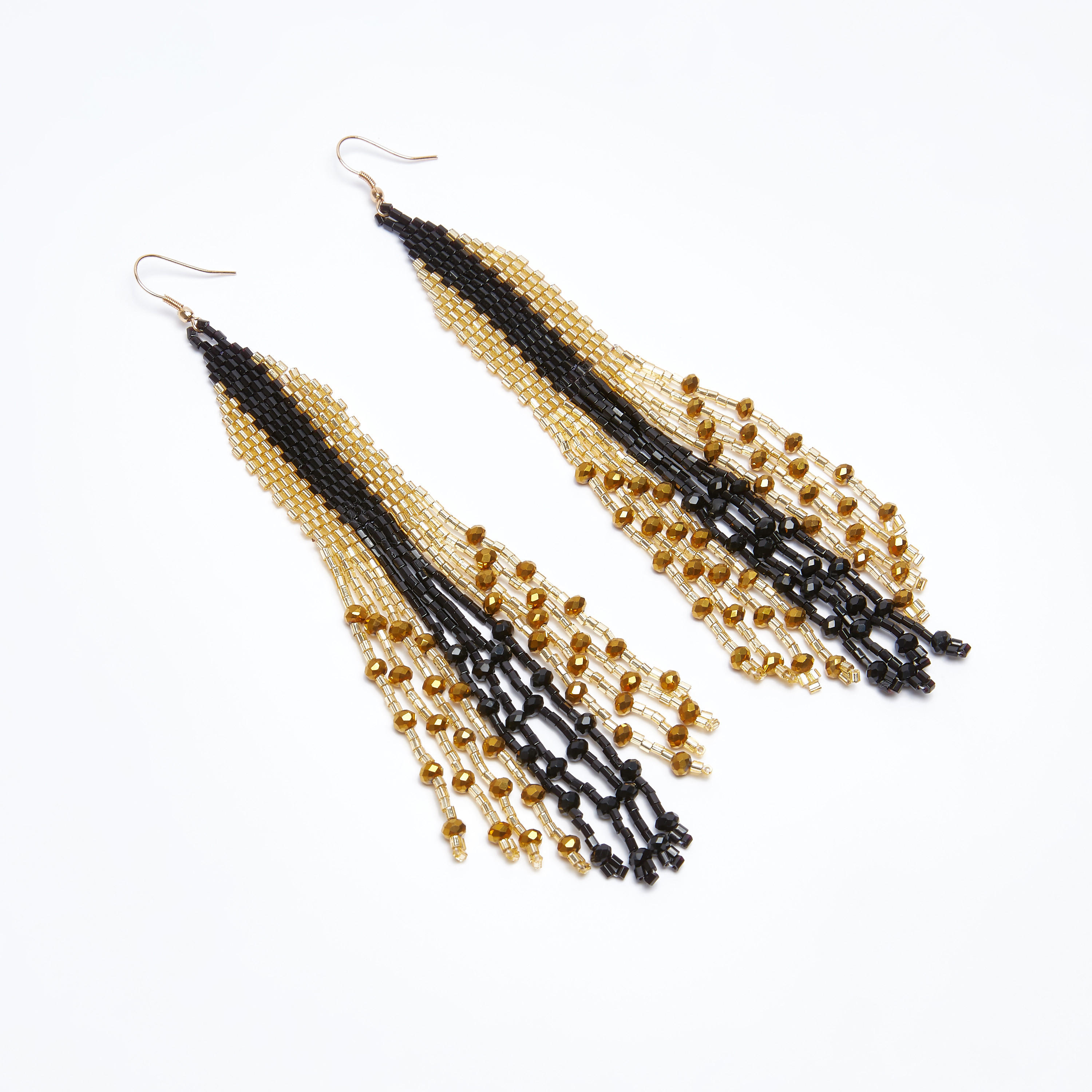 أقراط بدلاية بتزيينات وخطّاف-women-watchesandjewellery-jewellery-earrings-image-4