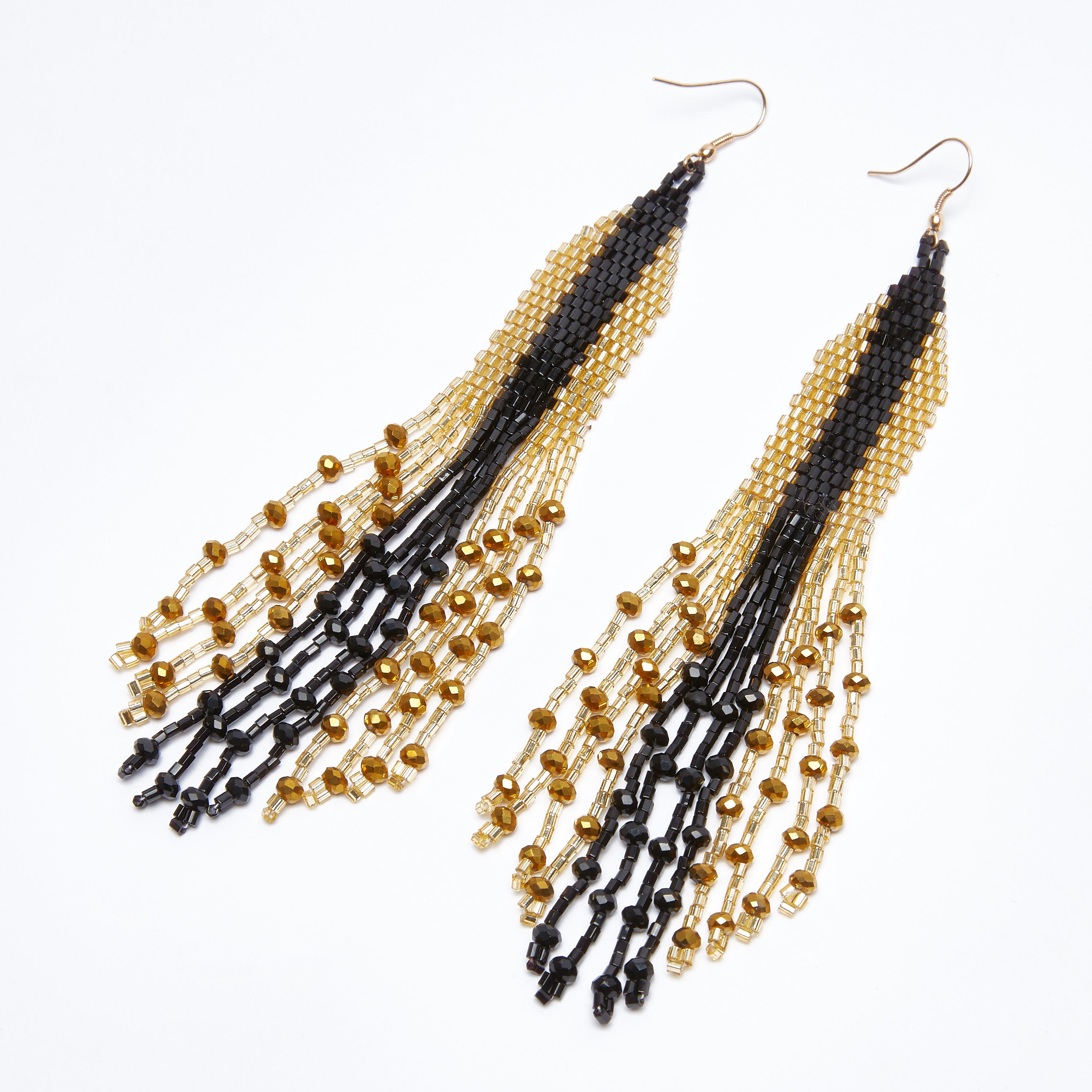 أقراط بدلاية بتزيينات وخطّاف-women-watchesandjewellery-jewellery-earrings-image-1
