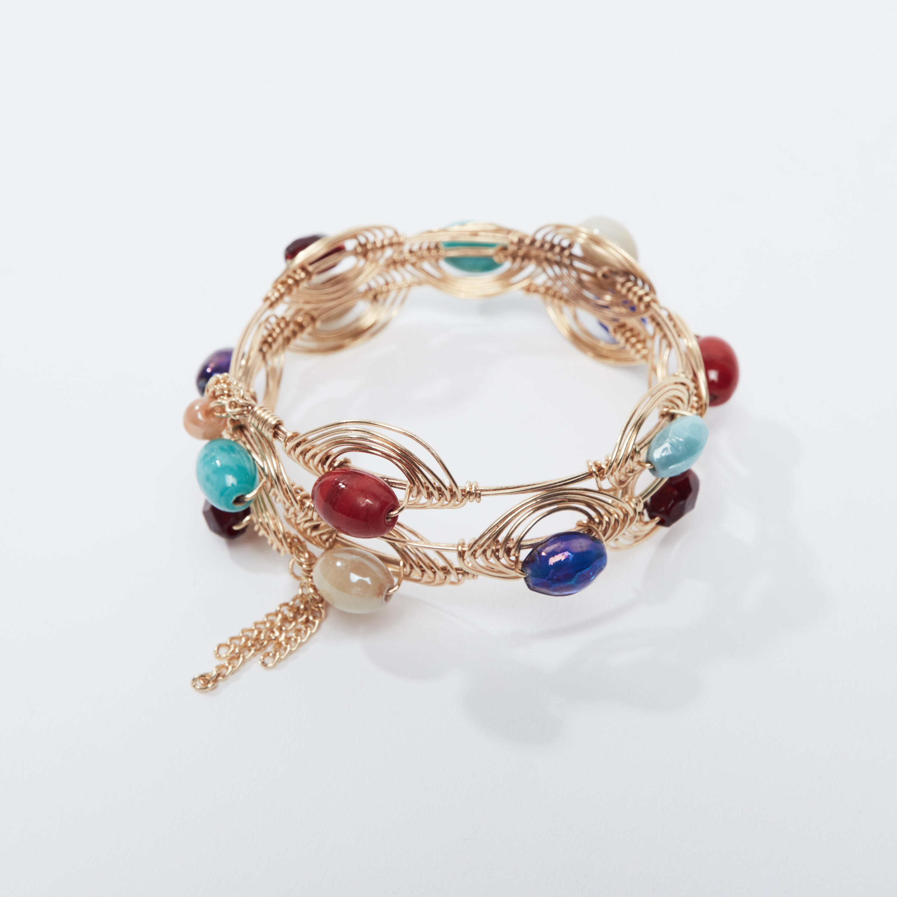 سوار مزين بالخرز-women-watchesandjewellery-jewellery-banglesandbracelets-image-3